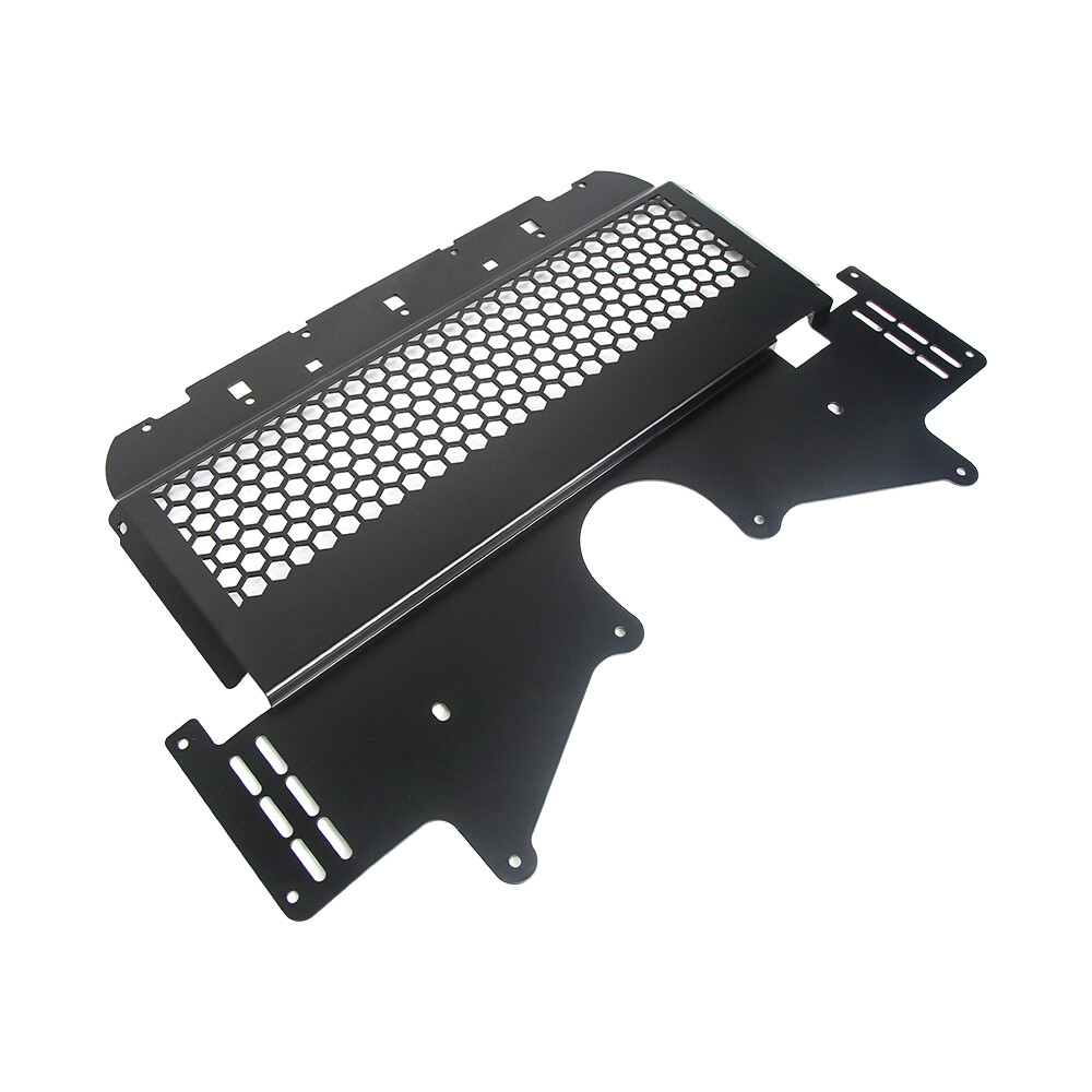 New Oil Cooler Skid Plate Underhood Shield For BMW G80 M3 G82 M4 Hexagonal Hole