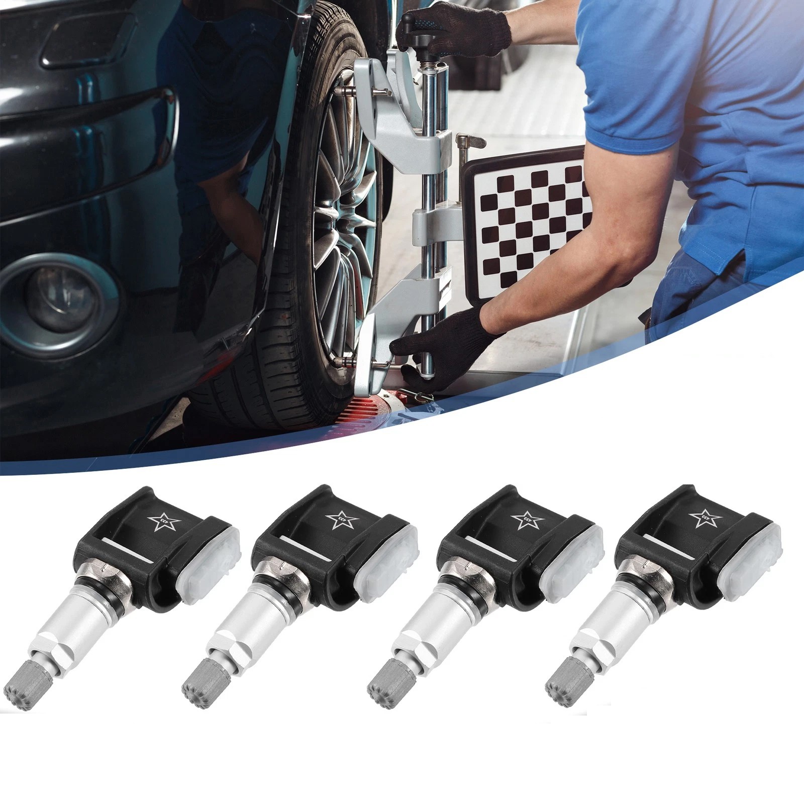 4Pcs TPMS Tire Pressure Sensor For Benz E-CLASS W213 C238 S213 W463 A0009052102