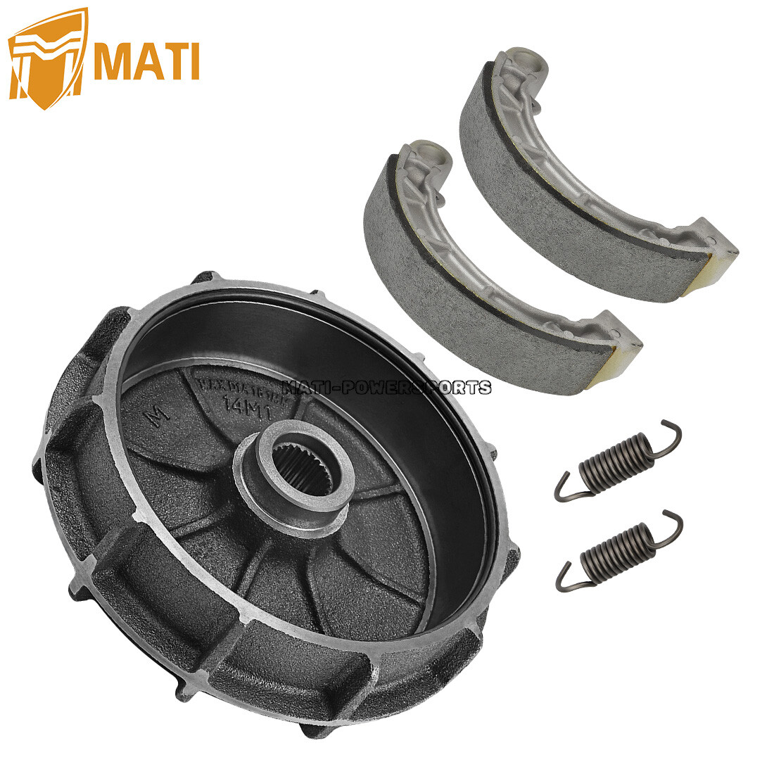 Rear Brake Plate Cover Drum Hub Seals Kit for Honda Rancher 420 Foreman 500 520