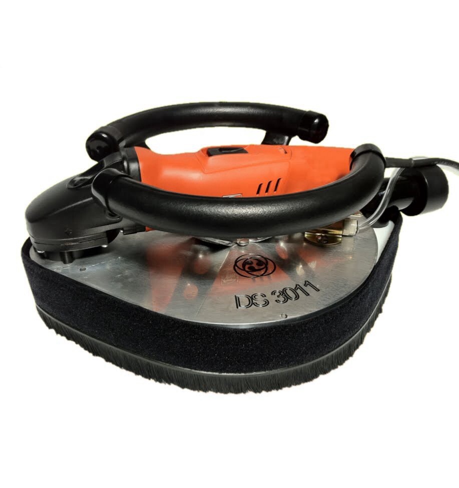 Inter-Tool DS3011 Concrete Stone Polisher 3-Head Handheld Planetary Wet/Dry 12"