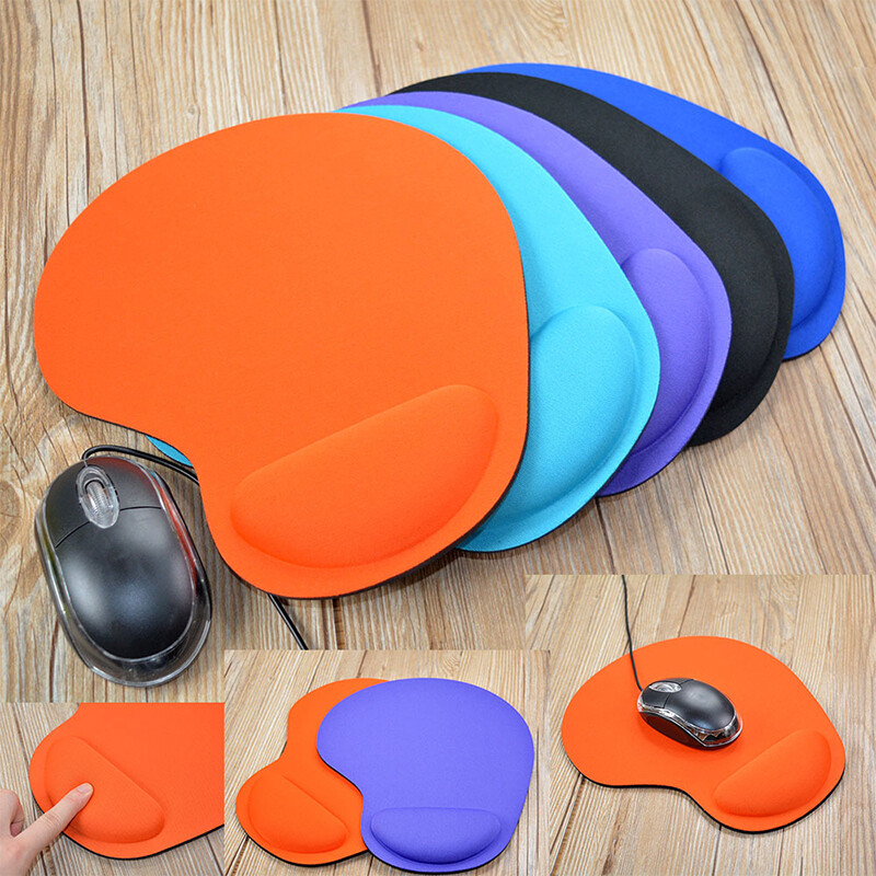 Mouse Pad Wrist Rest Support Ergonomic Comfort Mat Non-Slip PC Laptop Computer