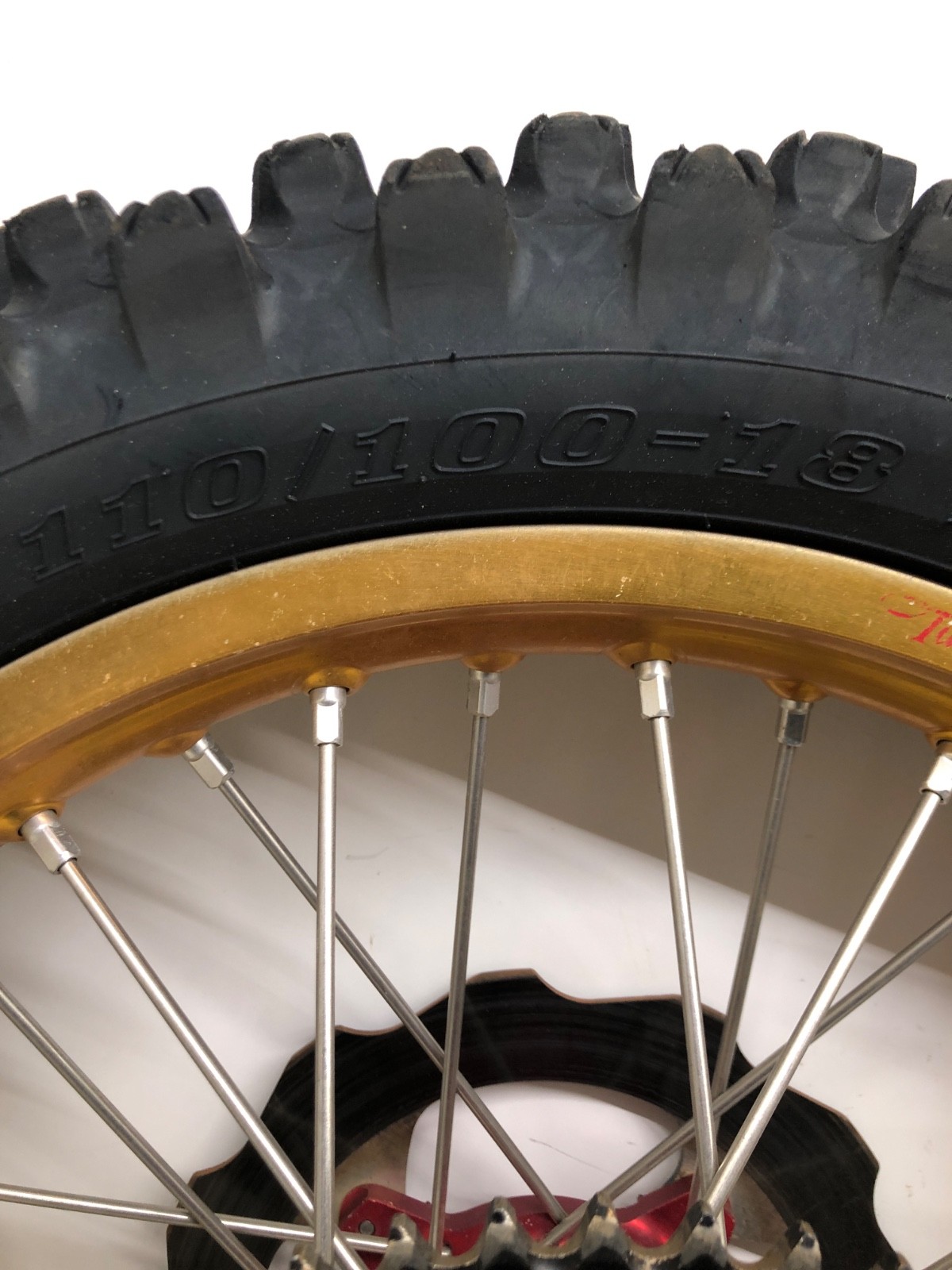 HAAN DUBYA TAKASAGO EXCEL HONDA CRF250R CRF450R FRONT & REAR WHEEL & TIRE RIM