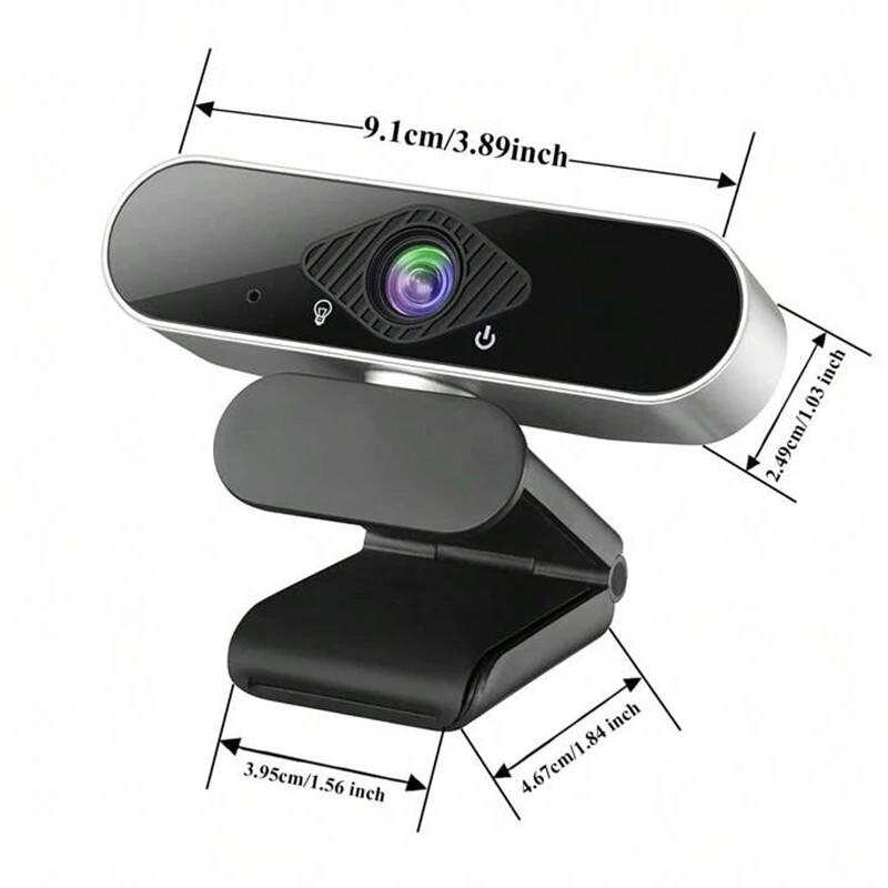 1080P Full HD USB Webcam for PC Desktop,Laptop Web Camera with Microphone LOT