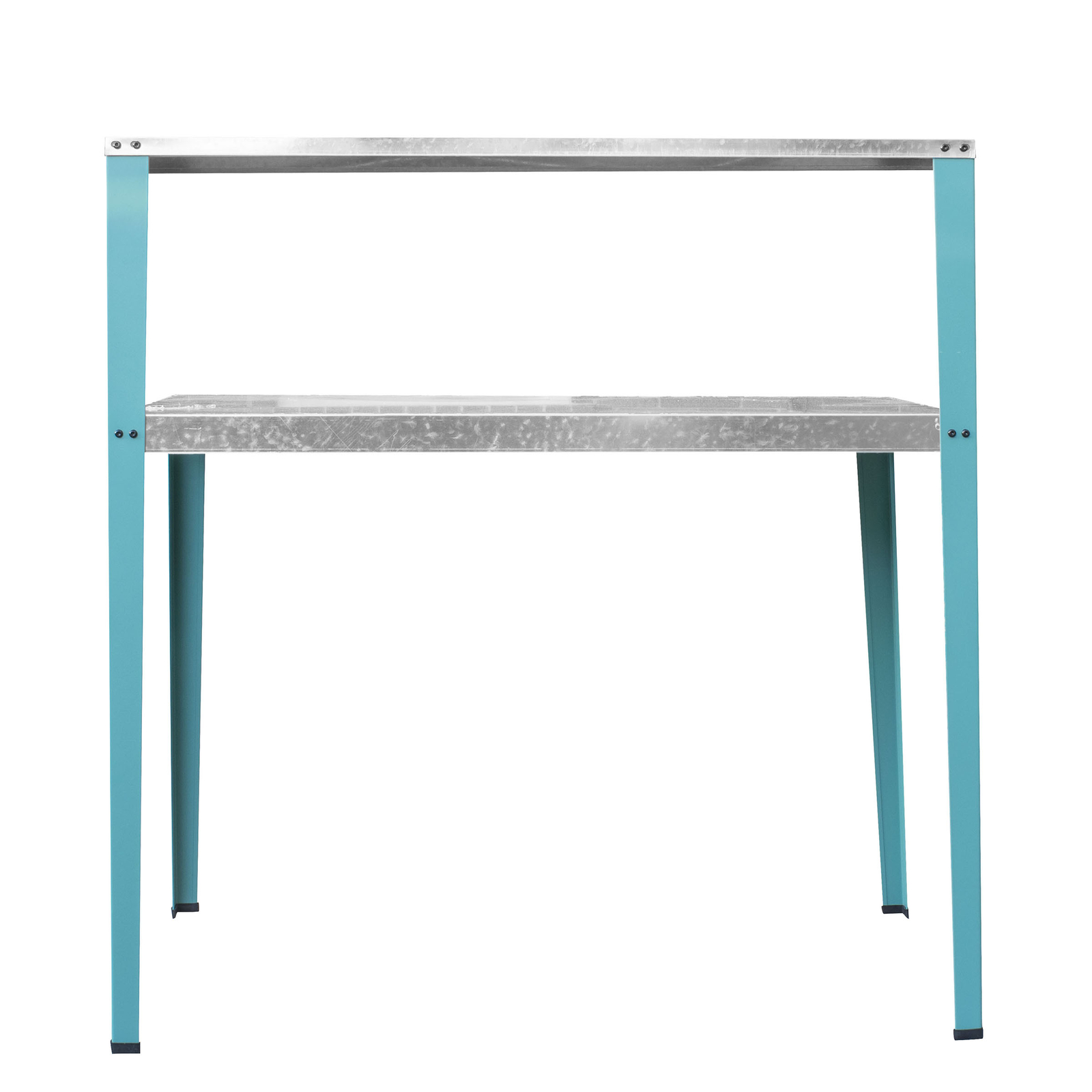 AmeriHome GPBENCH-TL Multi-Use Steel Table/Work Bench with Teal Legs