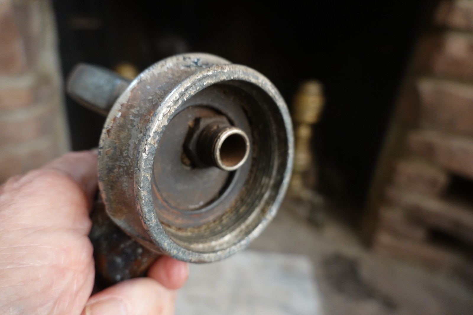 Antique 1929 PONTIAC INDIAN HEAD DELUXE MOTOR SIGNAL RADIATOR CAP HOOD ORNAMENT