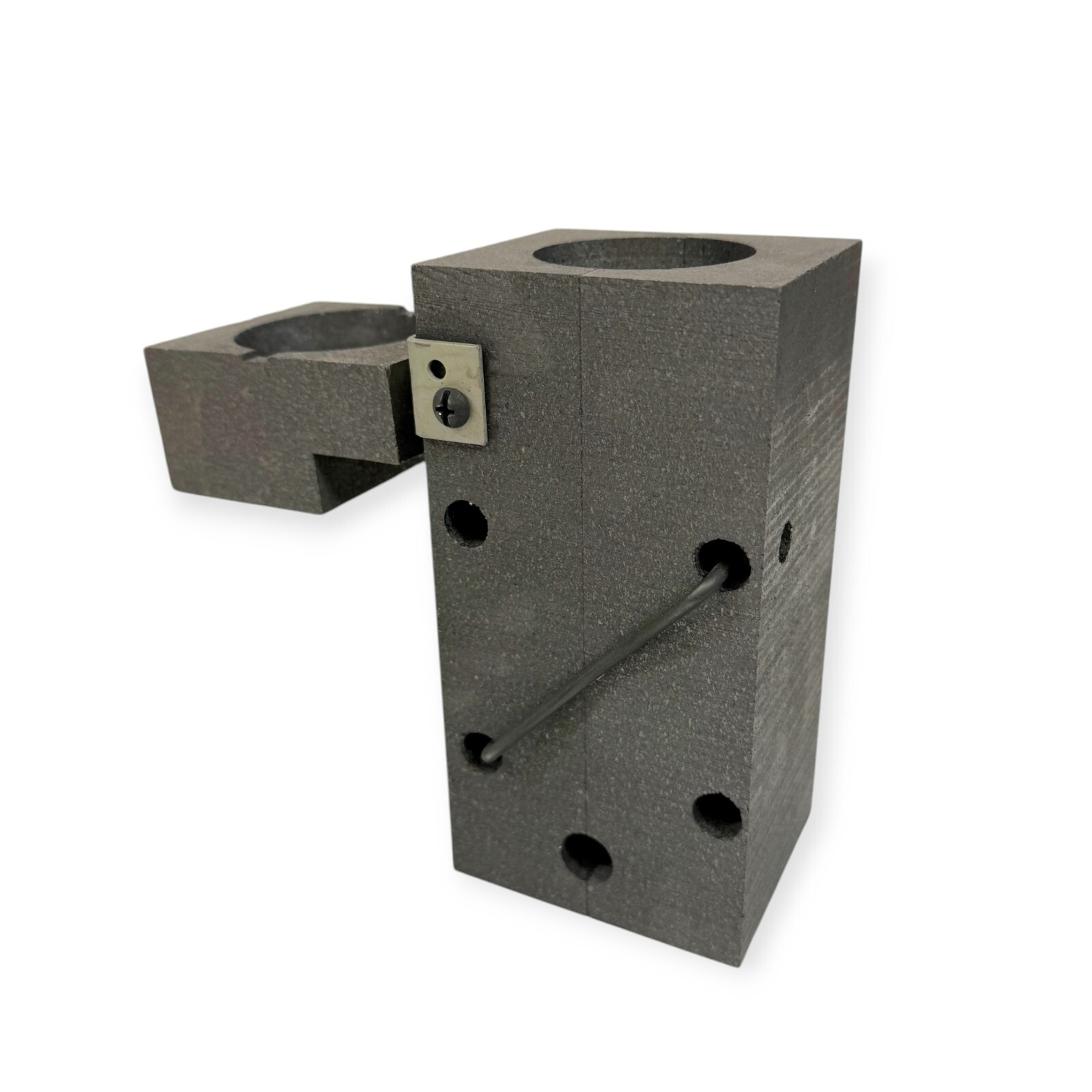 Erico Cadweld HSC2Q Graphite Mold 4/0 Concentric to Steel Pipe Flat Surface 115