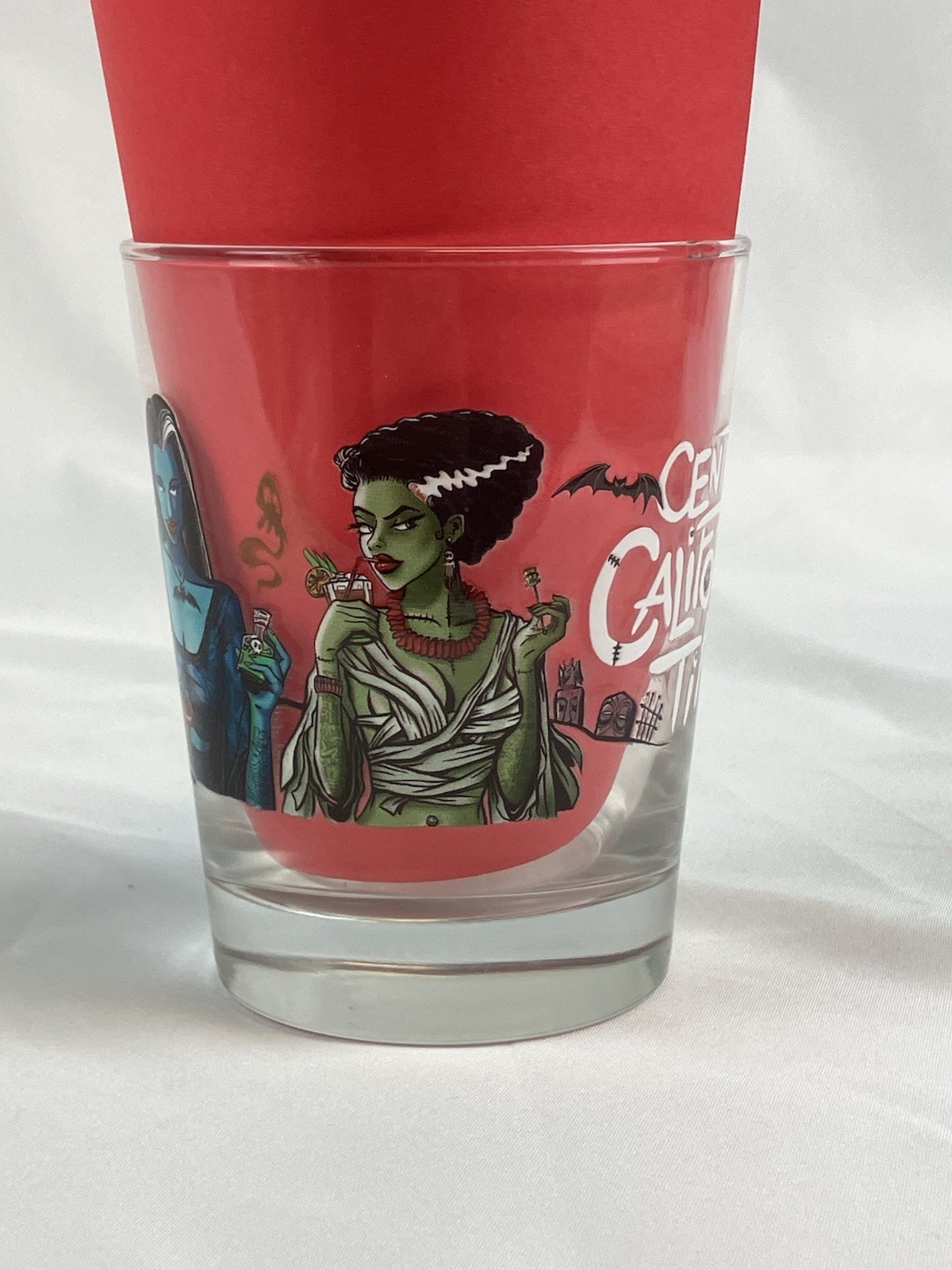 Central California Tiki Girl's Night Out Creature Mai Tai Glass 14 Oz New