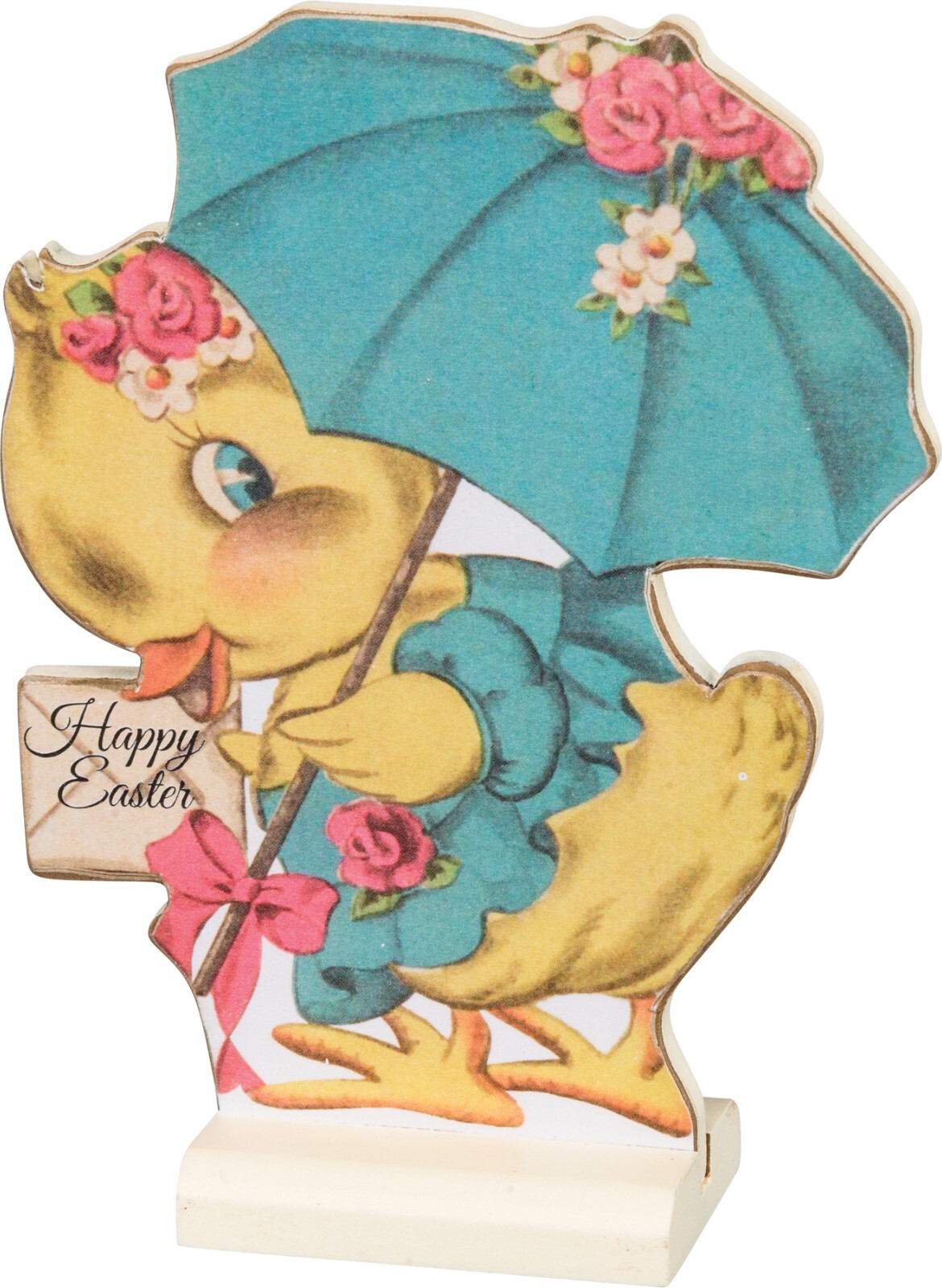 Primitives by Kathy Retro EASTER Sitter Set 5 Stand Ups Vintage Look Bunny Chick