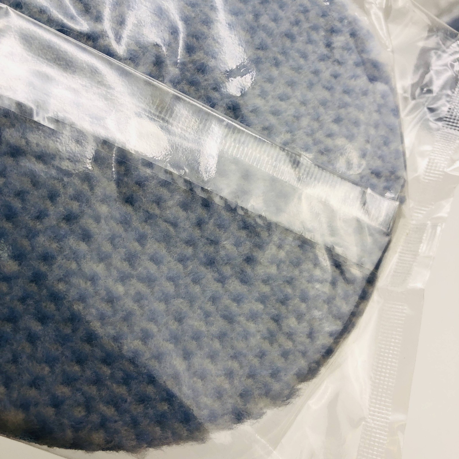 2pk Rupes 9.BW180H Coarse Blue Wool Pad 170mm - 6.75in Big Foot Polishing