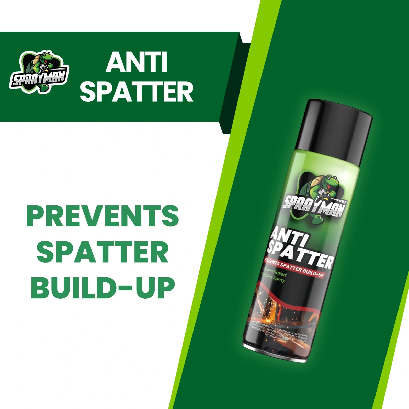 Sprayman Anti Spatter Spray, 12.3 fl oz - 2 Pack