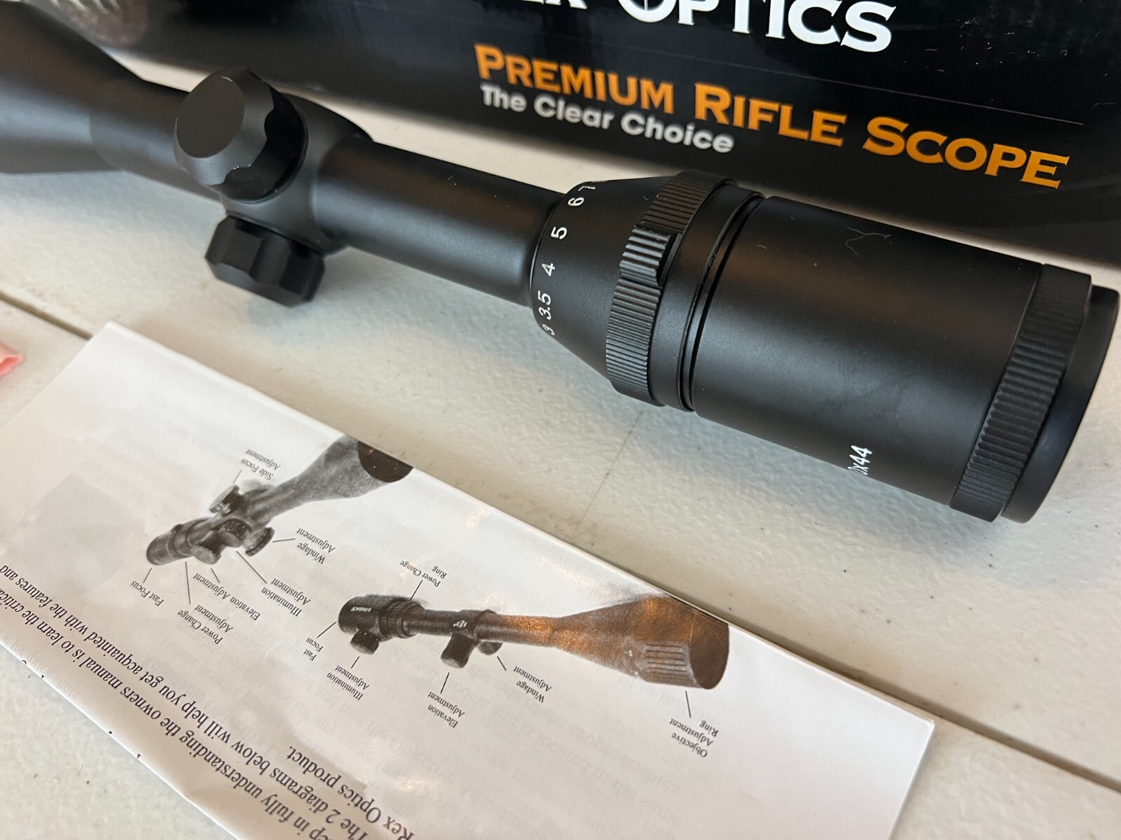 Rex Premium Scope 2.5-10x44