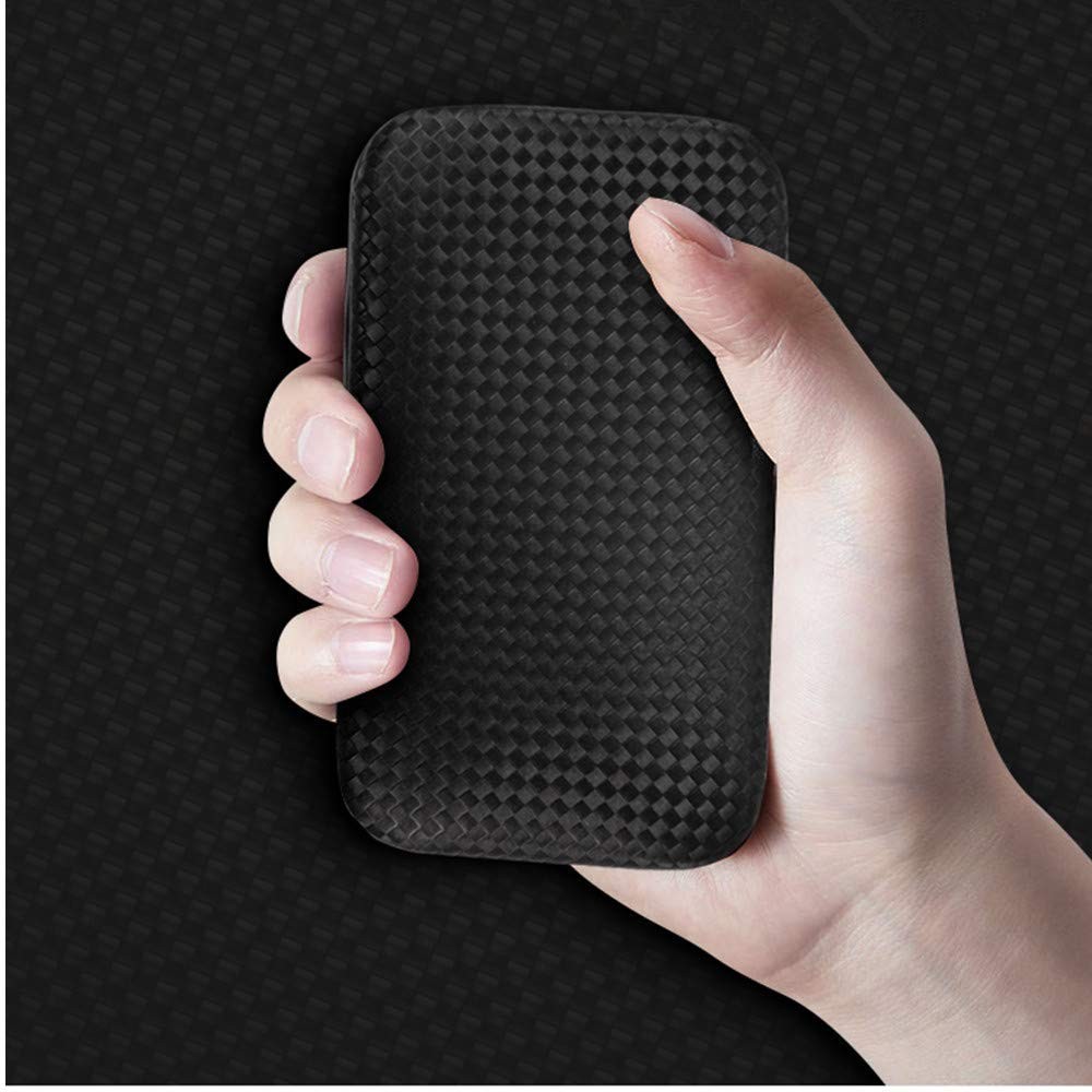 QURIPE 7pcs Manicure Set, Nail Clippers Kit, Stainless 7 Piece Black