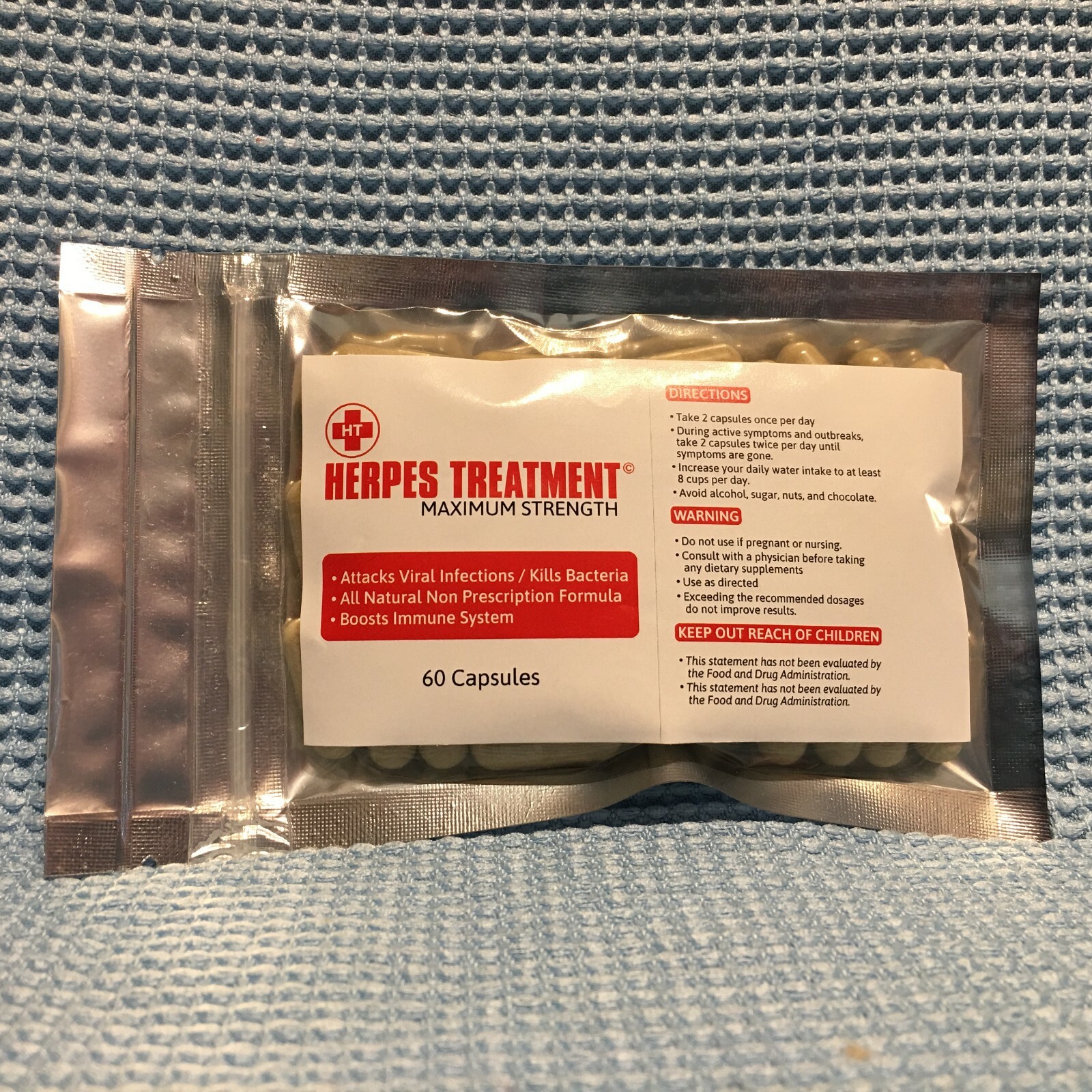 OUTBREAK SUPPLEMENT - MAXIMUM STRENGTH - 100% NATURAL - 60 CAPSULES - Dr Sebi