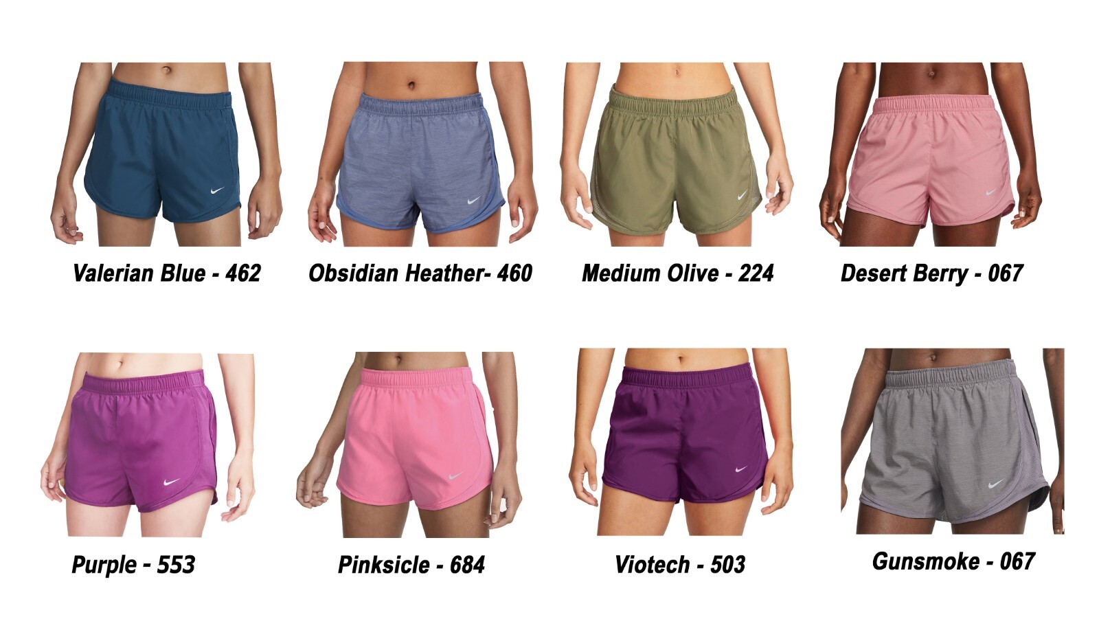 Nike Women's Tempo Brief Lined Running Shorts in Different Colors & Sizes,CU8890