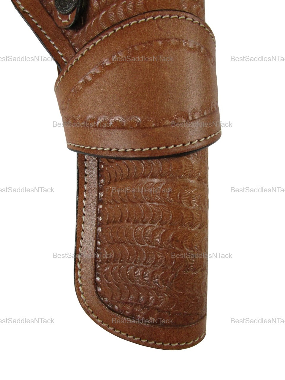 LEATHER HOLSTER FOR HERITAGE ROUGH RIDER SINGLE ACTION REVOLVER OWB CARRY