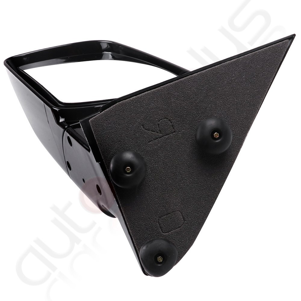 Side View Manual Fold Mirrors Pair For 1988-1998 GMC Chevy Pickup Truck Black