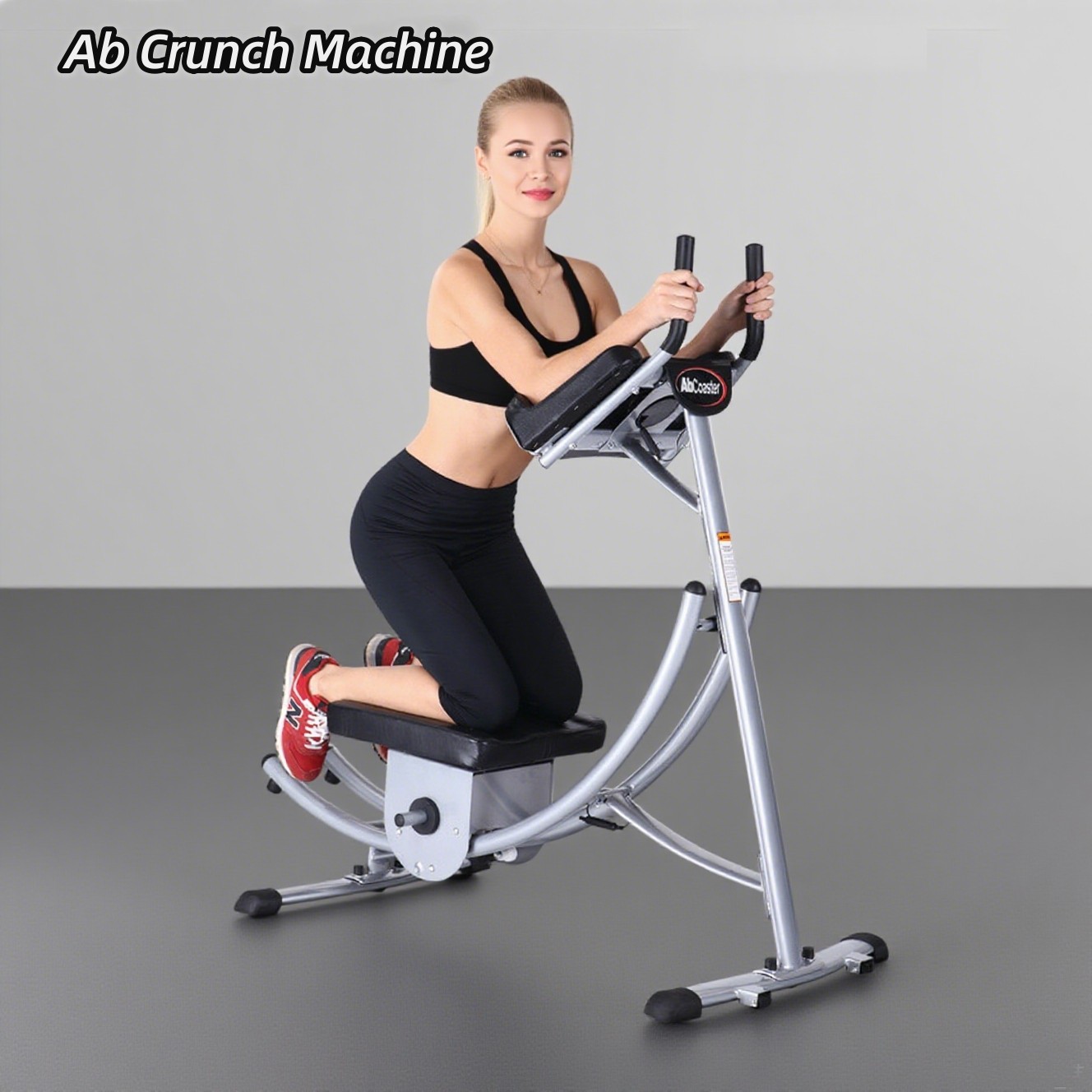 Ab Machine Core & Abdominal Workout Equipment For Home Gym Adjustable Ab Crunch