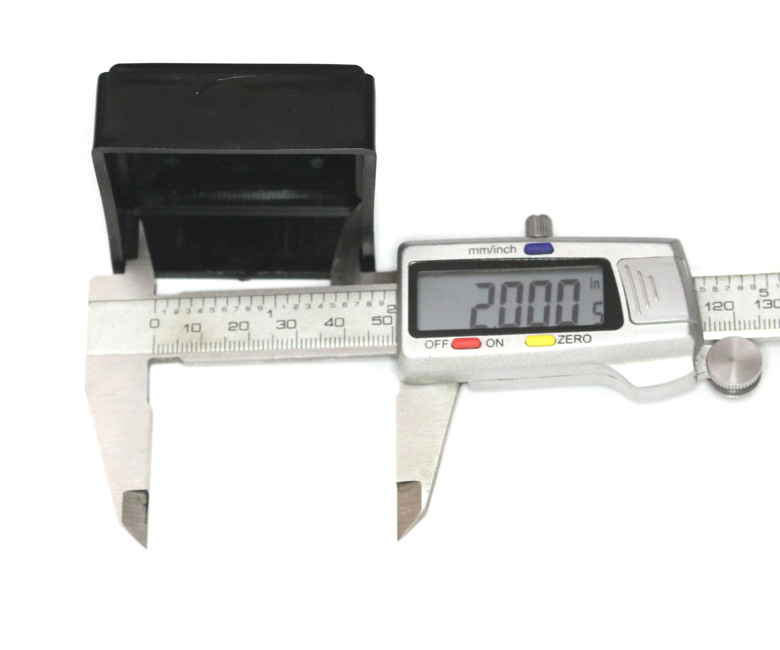 2 x 2 Fence Post Cap Black Plastic Cover for Metal Vinyl Wood Posts