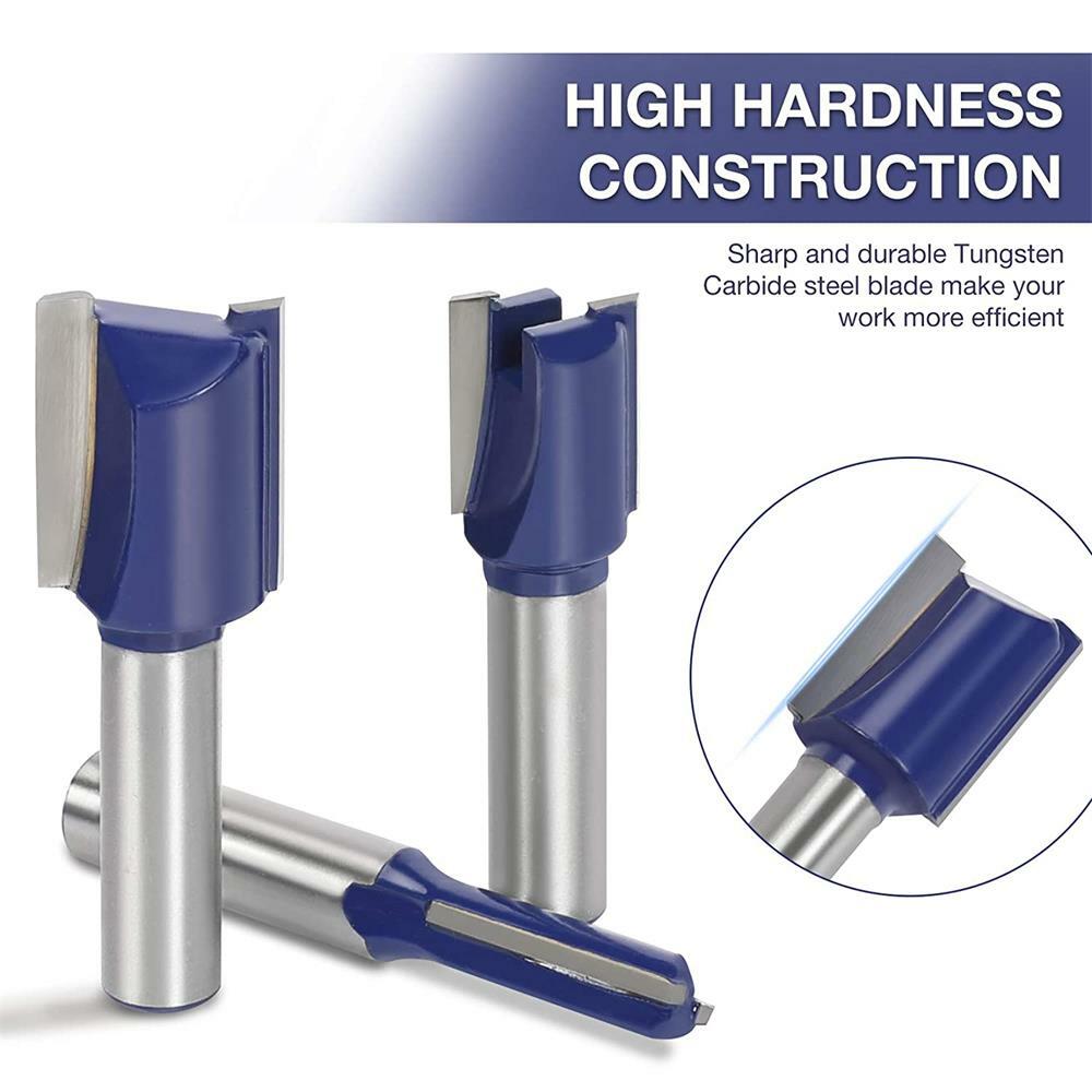 WORKPRO 15PC Router Bits Set 1/4-Inch Shank Tungsten Carbide Router Bits For DIY