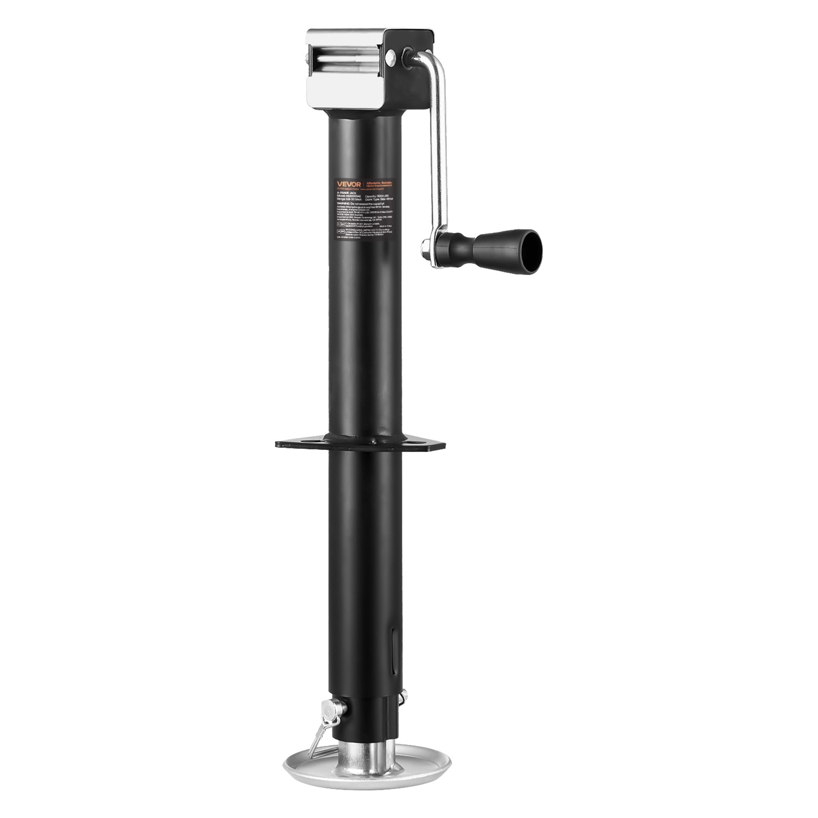 VEVOR A Frame Trailer Jack Bolt on Trailer Tongue Jack 5000 lbs 15-inch Travel