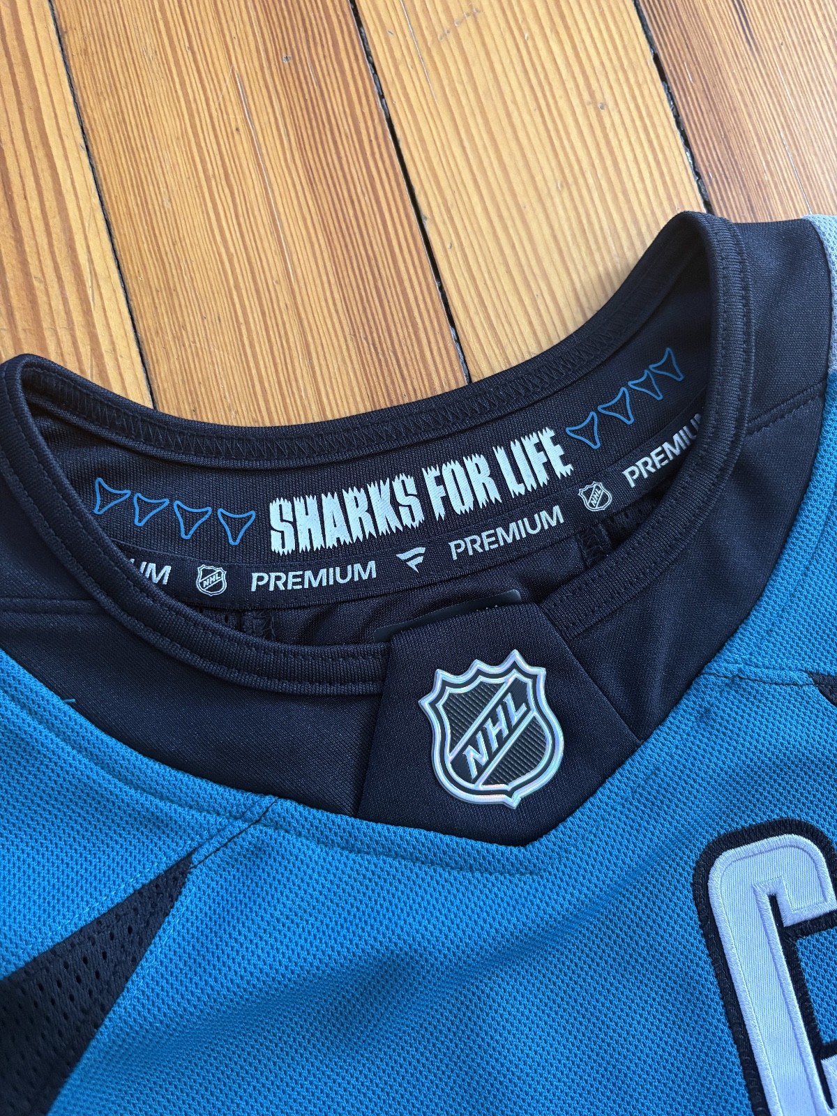 AUTHENTIC San Jose Sharks Logan Couture Fanatics Premium Jersey NEW Sizes 42-52
