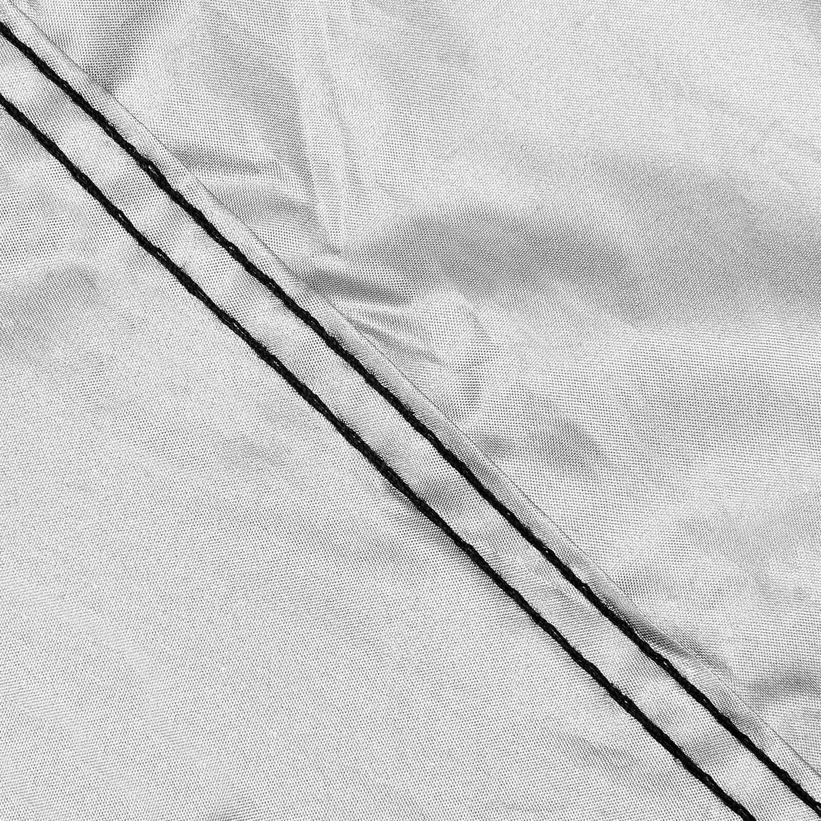 SUV Cover Outdoor Car Protection Waterproof Dust w/ Zipper For Cadillac Escalade