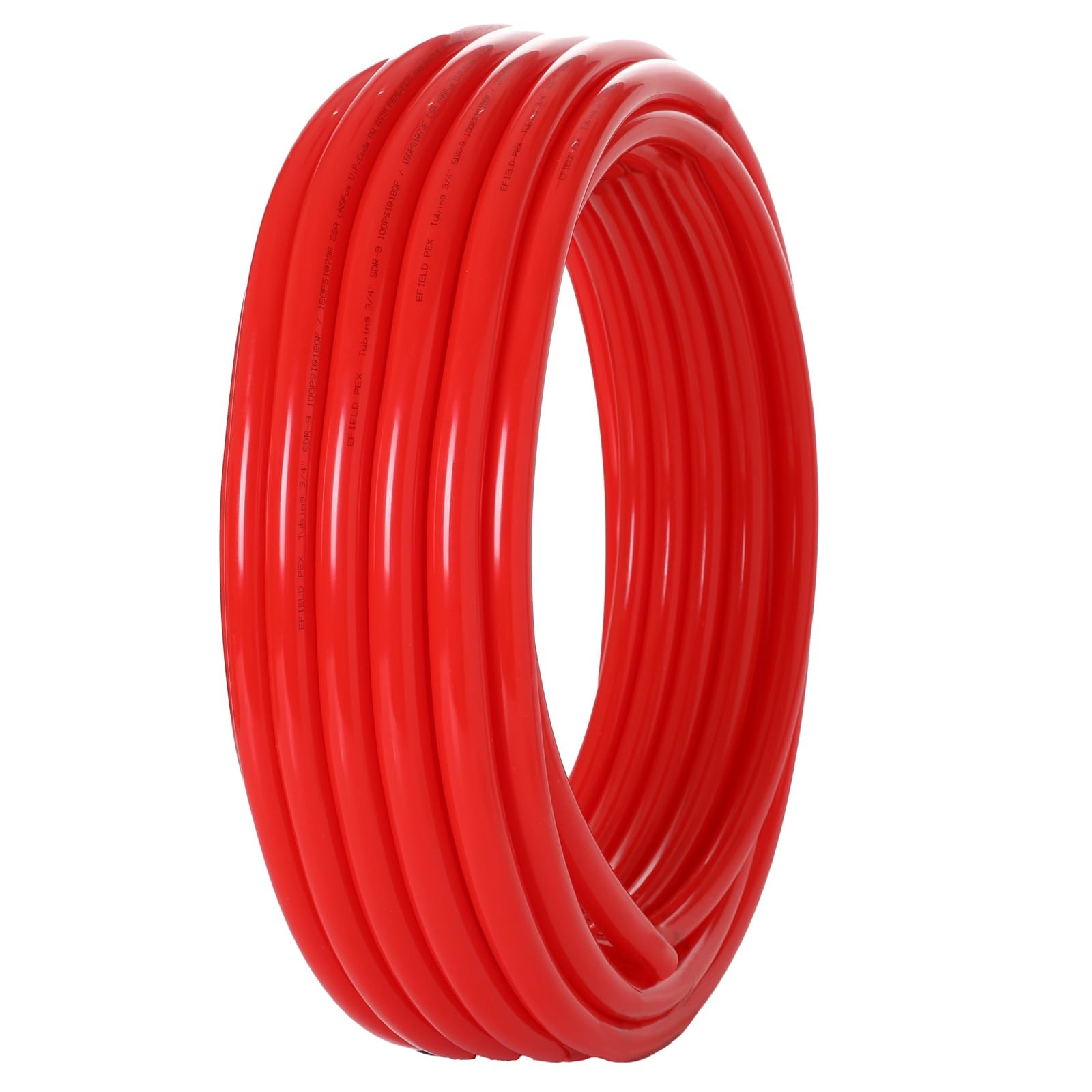 PEX-B Pipe Length Red PEX Tubing Potable Hot/Cold Water Plumbing Application