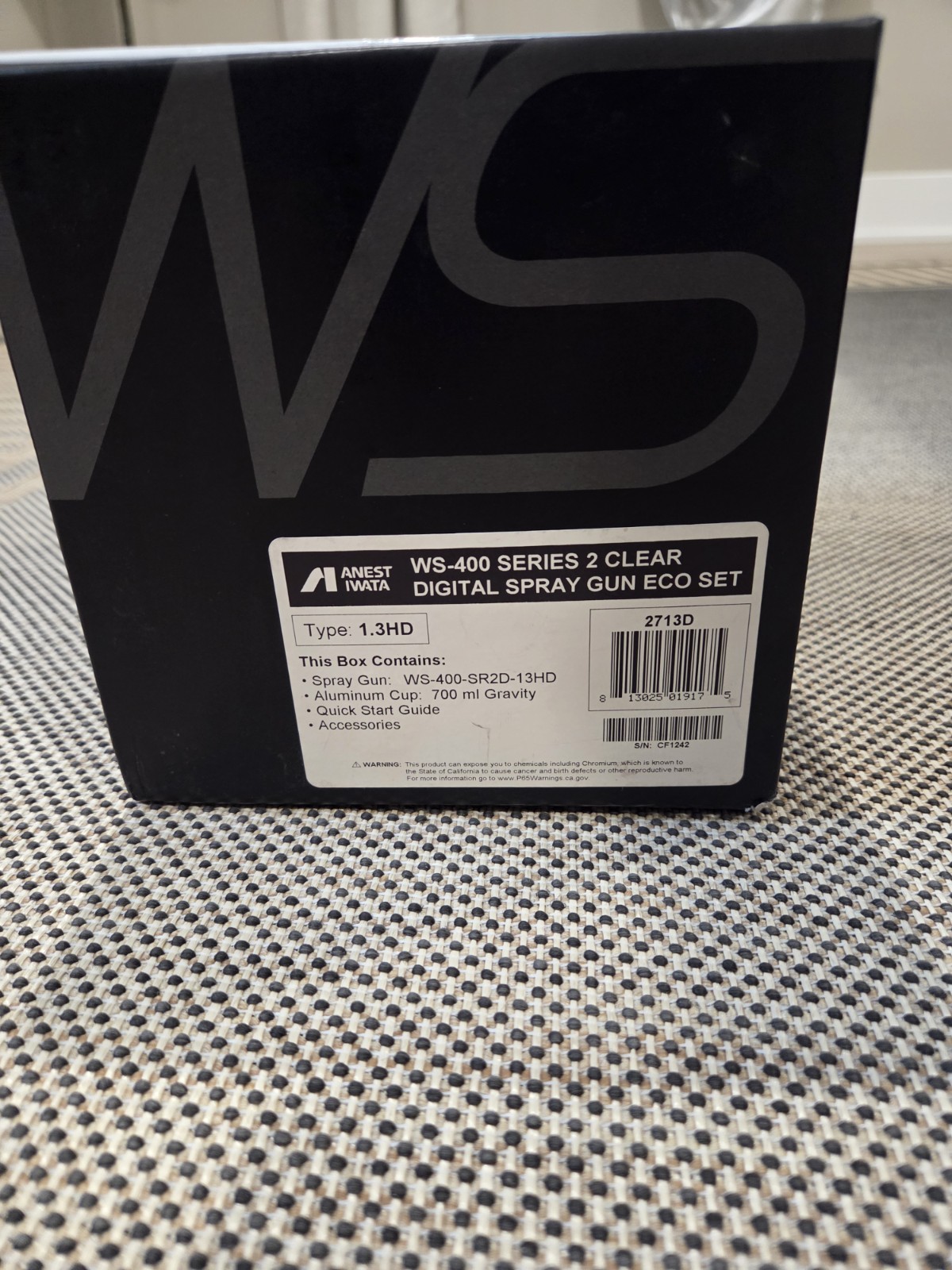 Iwata Series 2 Digital Spray Gun 1.3 Clearcoat 1.3 Almost New