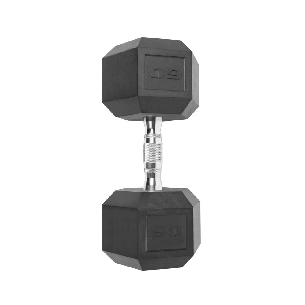 CAP Barbell Rubber-Coated Hex Dumbbells, Set of 2