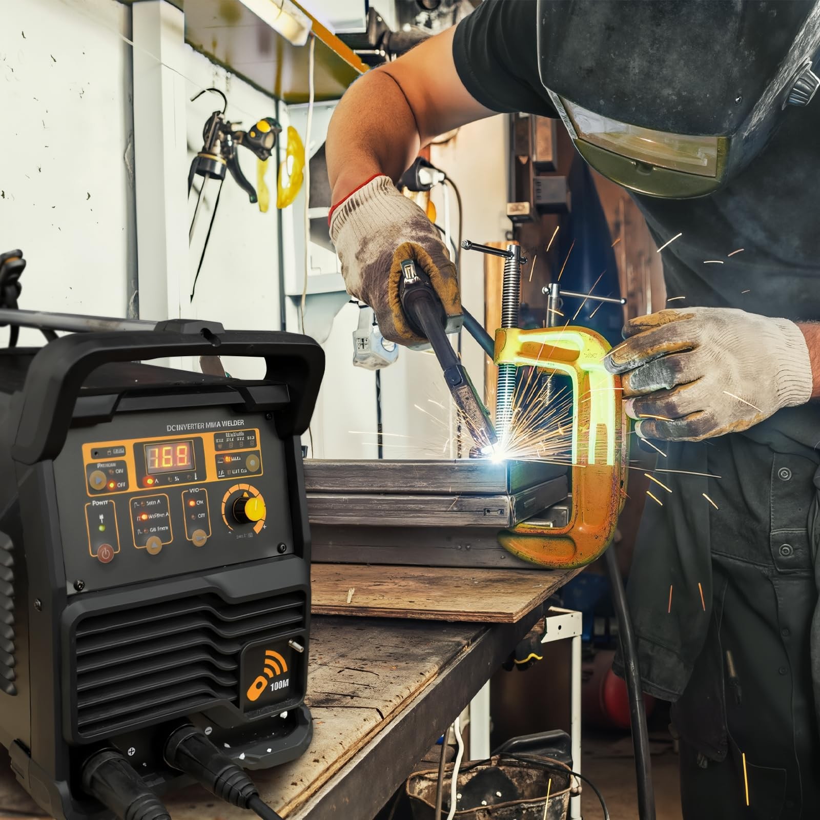 LC-40 PRO Welding Cable Connectors Set 4-Pack Red - Welding Accessories