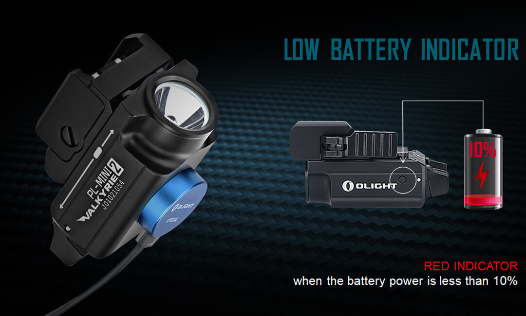 Olight PL-MINI 2 Valkyrie Rechargeable Compact Pistol Light