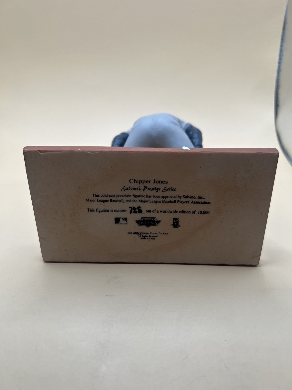 2000 Chipper Jones Salvino Figurine /10000