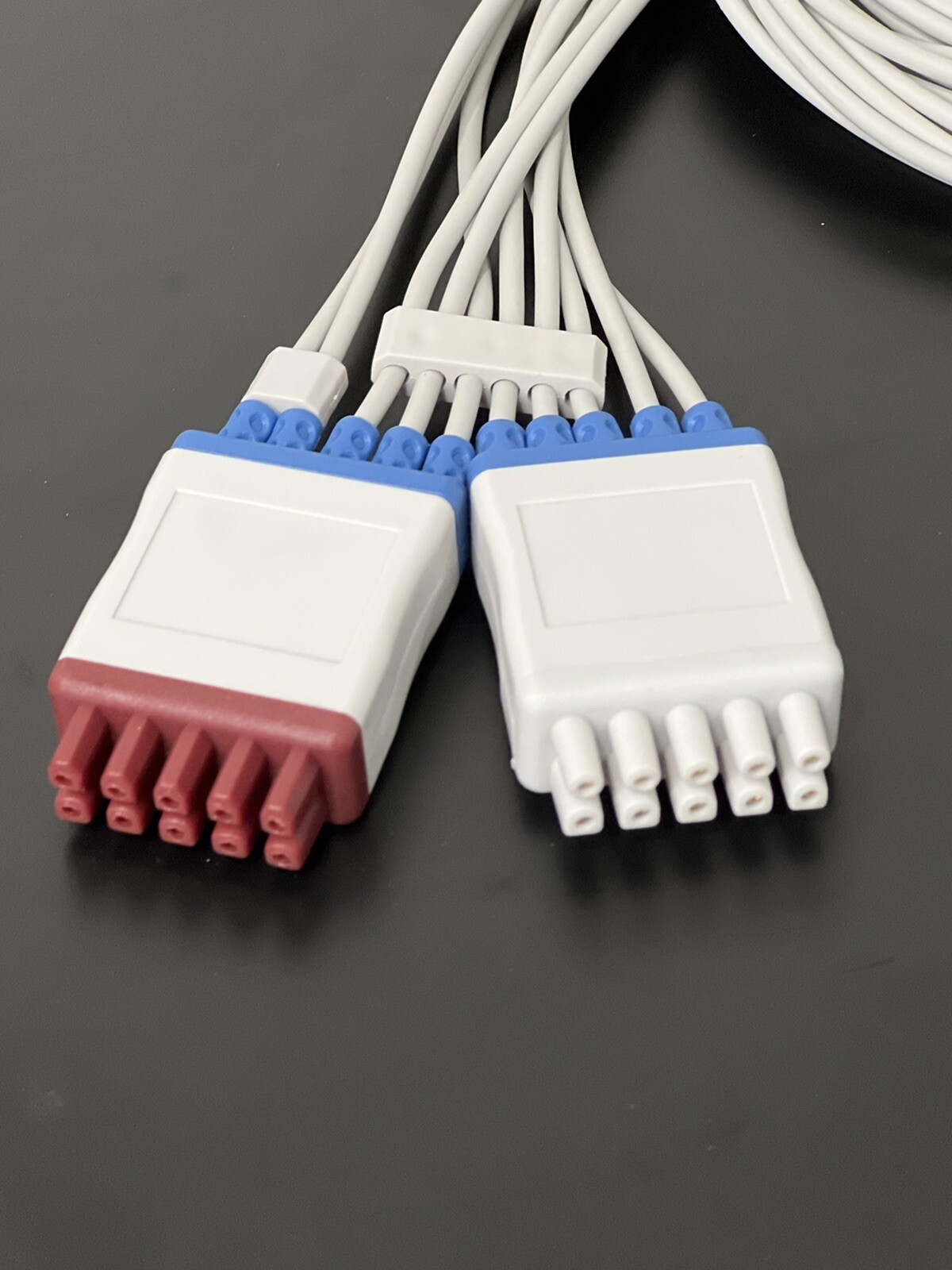 GE MAC 2000 EKG/ECG Bundle - Trunk Cable & ECG Leads - Same Day Shipping