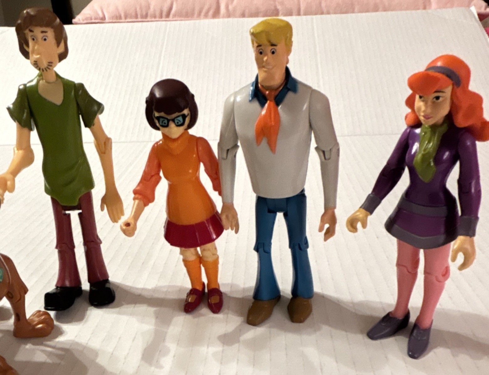 Scooby-Doo Articulated Figures Mixed Lot 10 Pack Scooby Shaggy Velma Daphne Fred