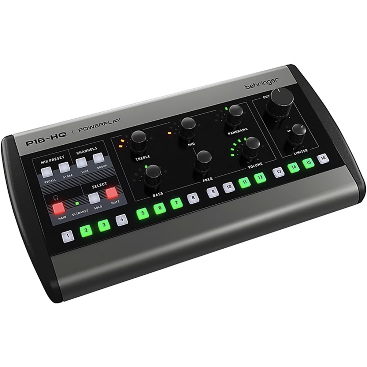 Behringer P16-HQ POWERPLAY 16-Channel Personal Monitoring Mixer