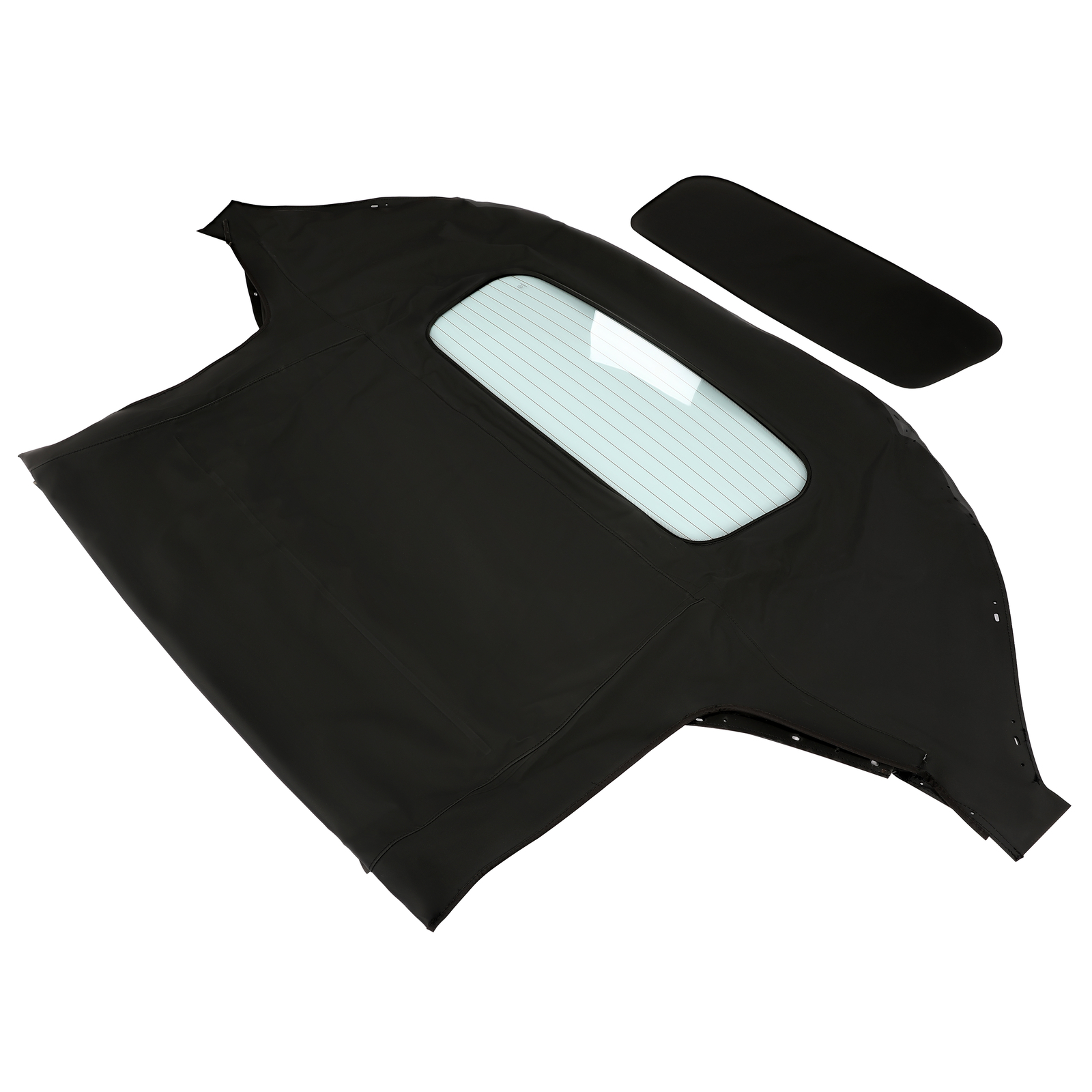 For Mazda Miata Convertible 1990-2005 Black Heated Glass Window & Soft Top