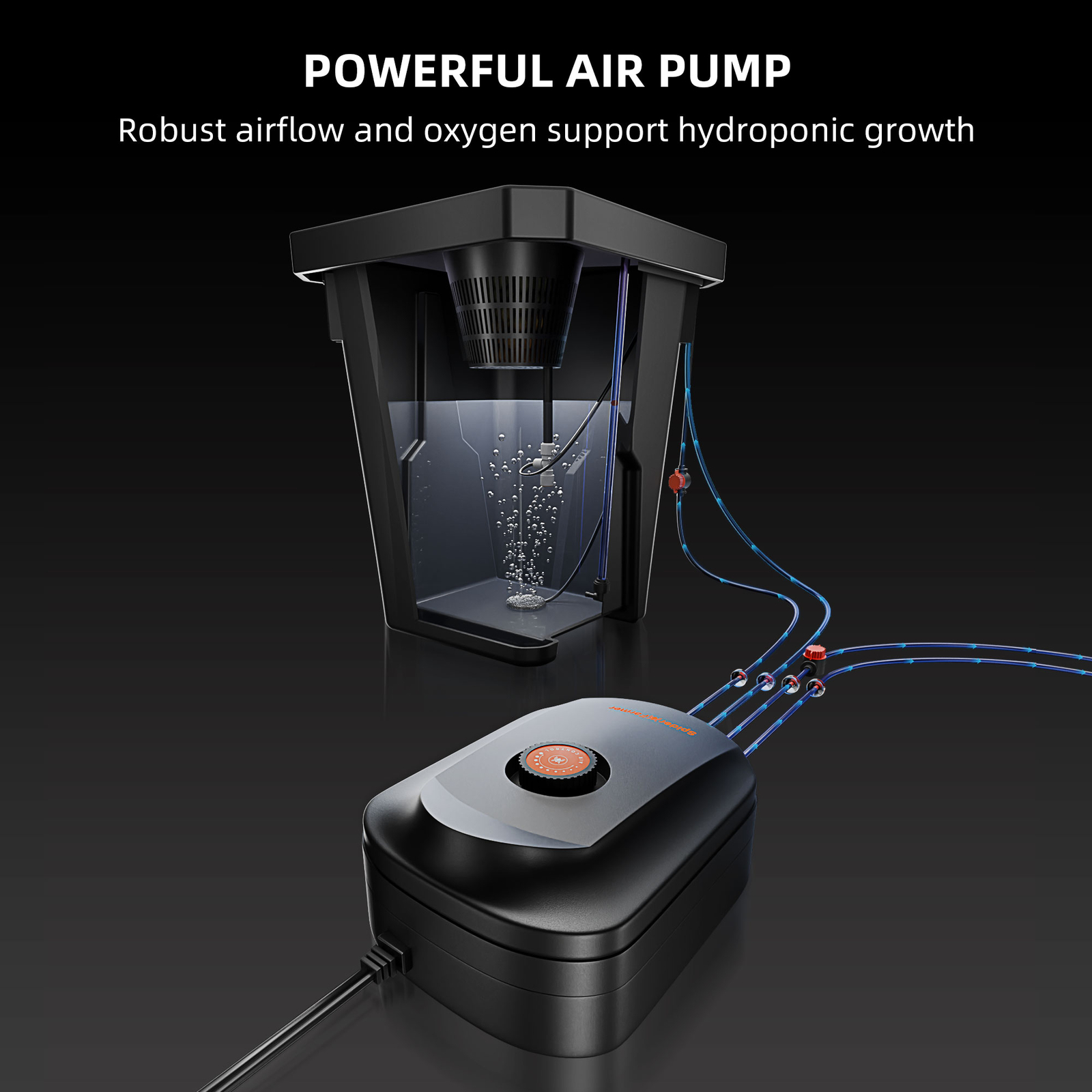 Spider Farmer 7 Gallon Hydroponics Deep Water Culture DWC Hydroponic System