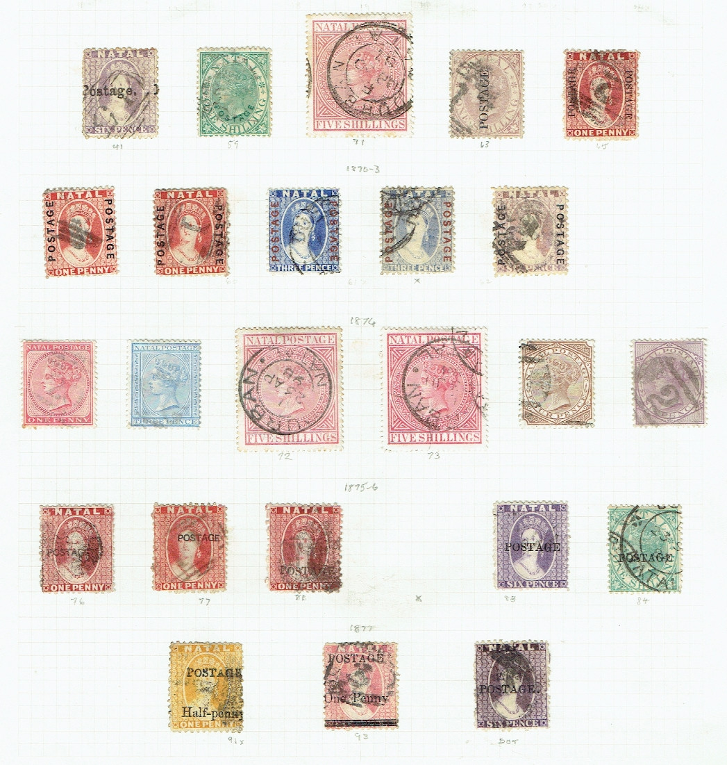 NATAL 1859-1896 Useful used assembly noted 1859 - 44820