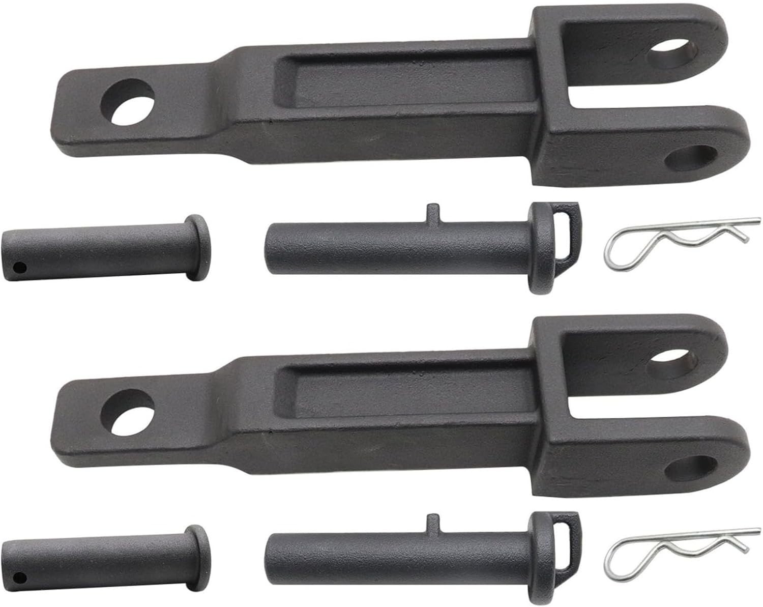 A20-6014 2x Tow Hook for Peterbilt/Kenworth set with Pull Pin&Frame Pin 10KG New