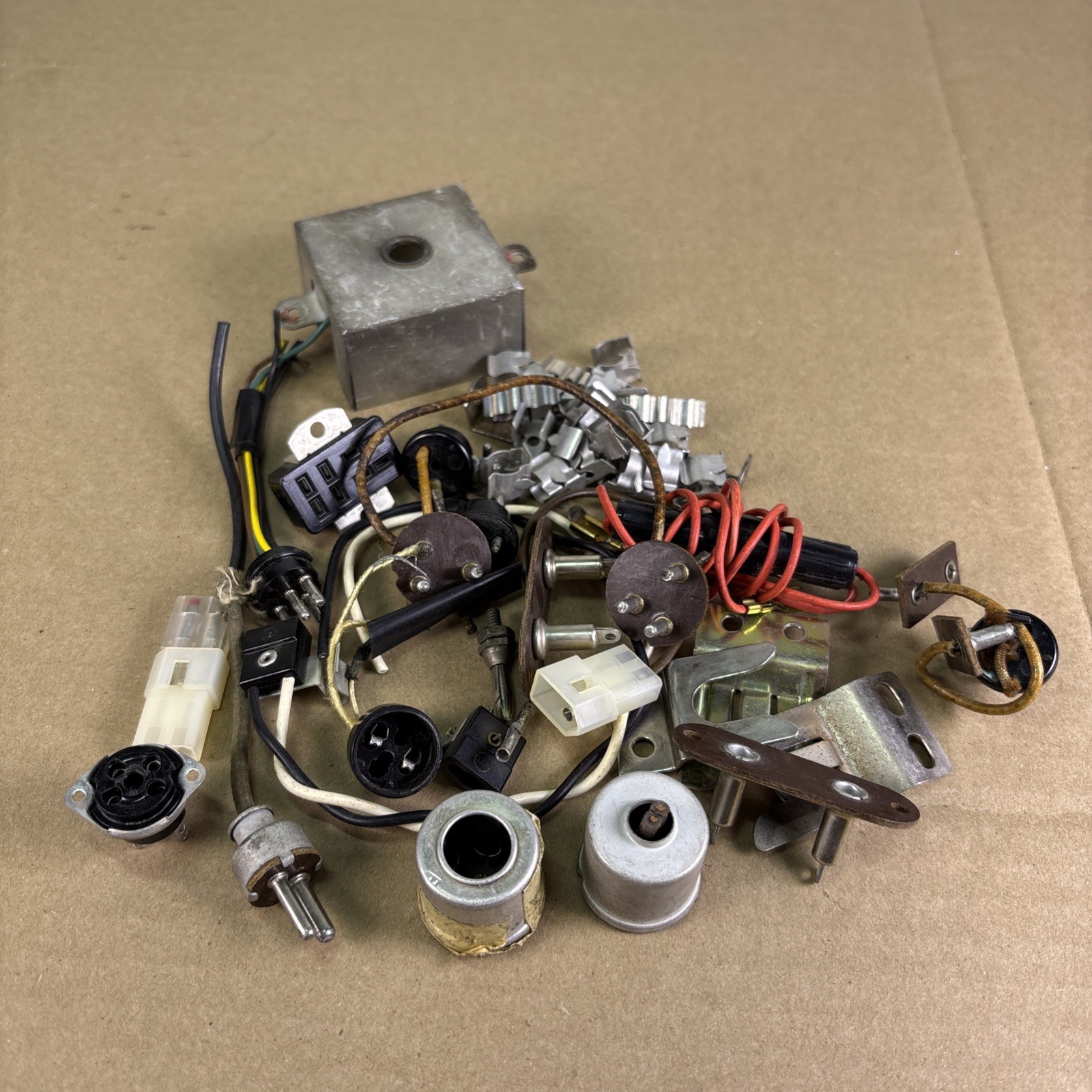Miscellaneous Lot of Various Ham Radio Sockets and Parts Junk Drawer Lot