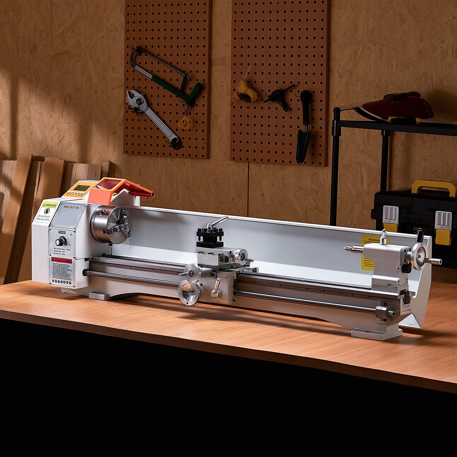 VEVOR Metal Lathe Machine 8.7 x 39in Precision Bench Power Metal Lathe Automatic