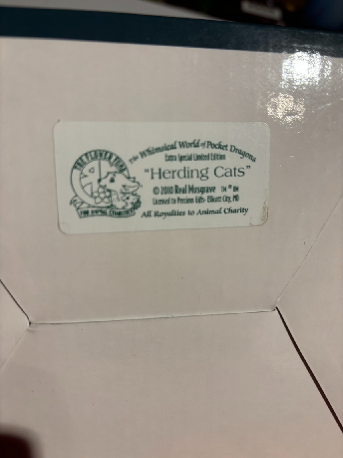 Pocket Dragons Herding Cats Real Musgrave LE1000 Brand New w Box COA Signed RARE