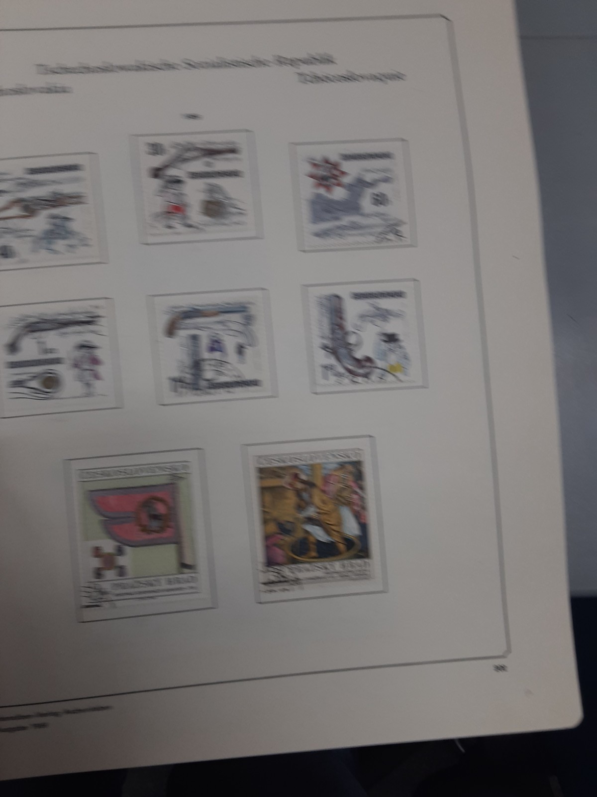 1968-1987 Czechoslovakia Soviet Socialist Republic Abria Album 1,000 + stamps