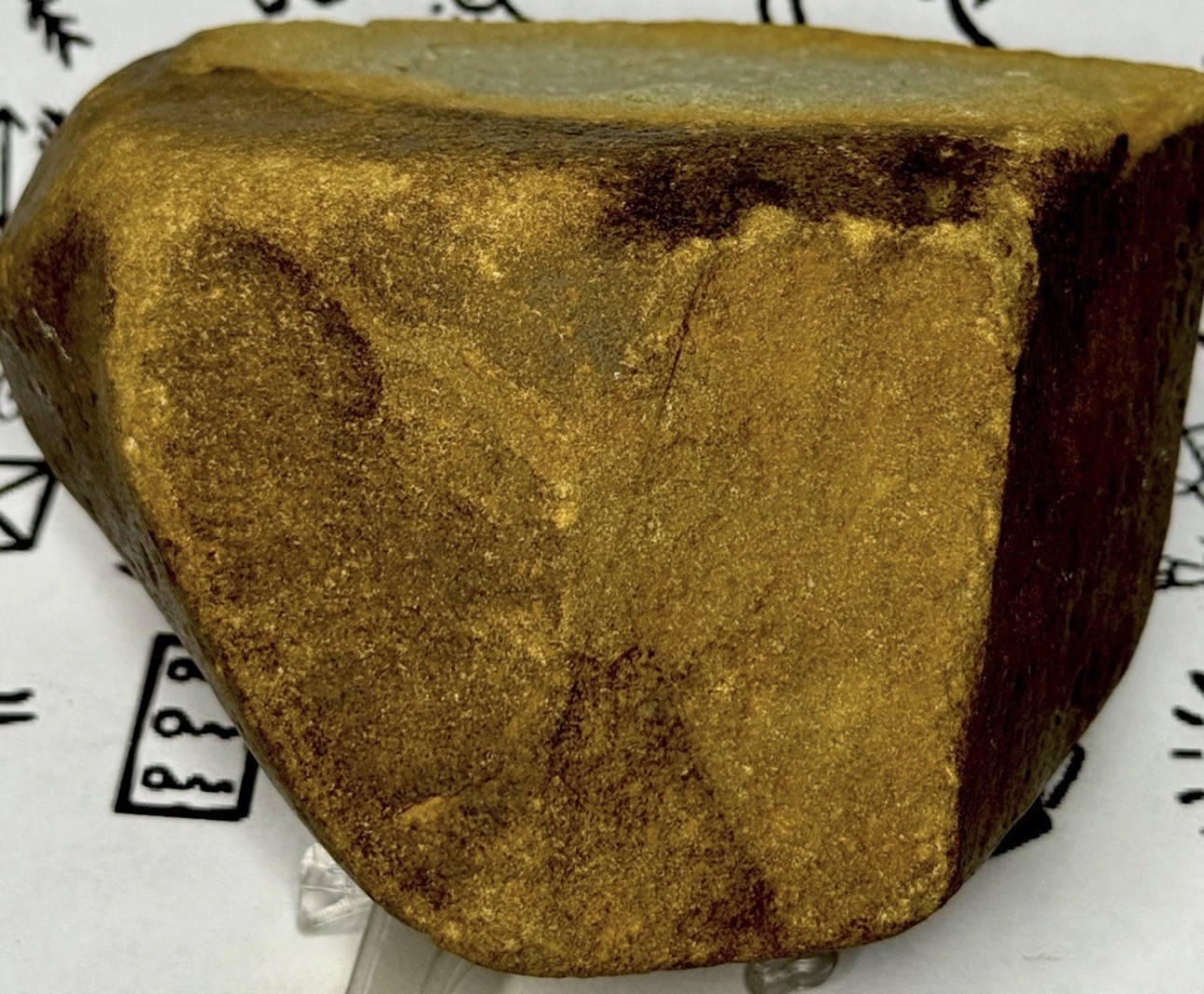 Native American Indian Authentic Artifact Stone Carved Effigy, 2 lb 12 oz • VA