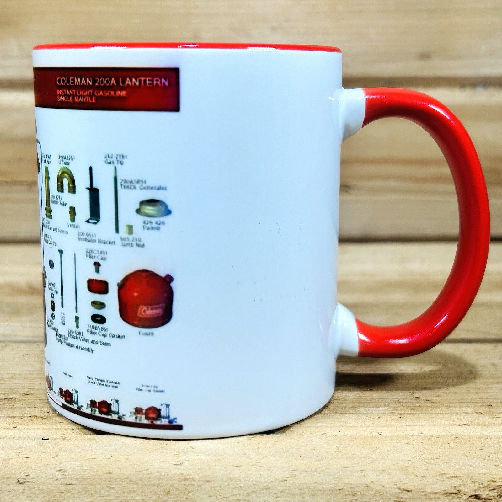 New Coleman 200A Lantern Diagram Coffee Mug