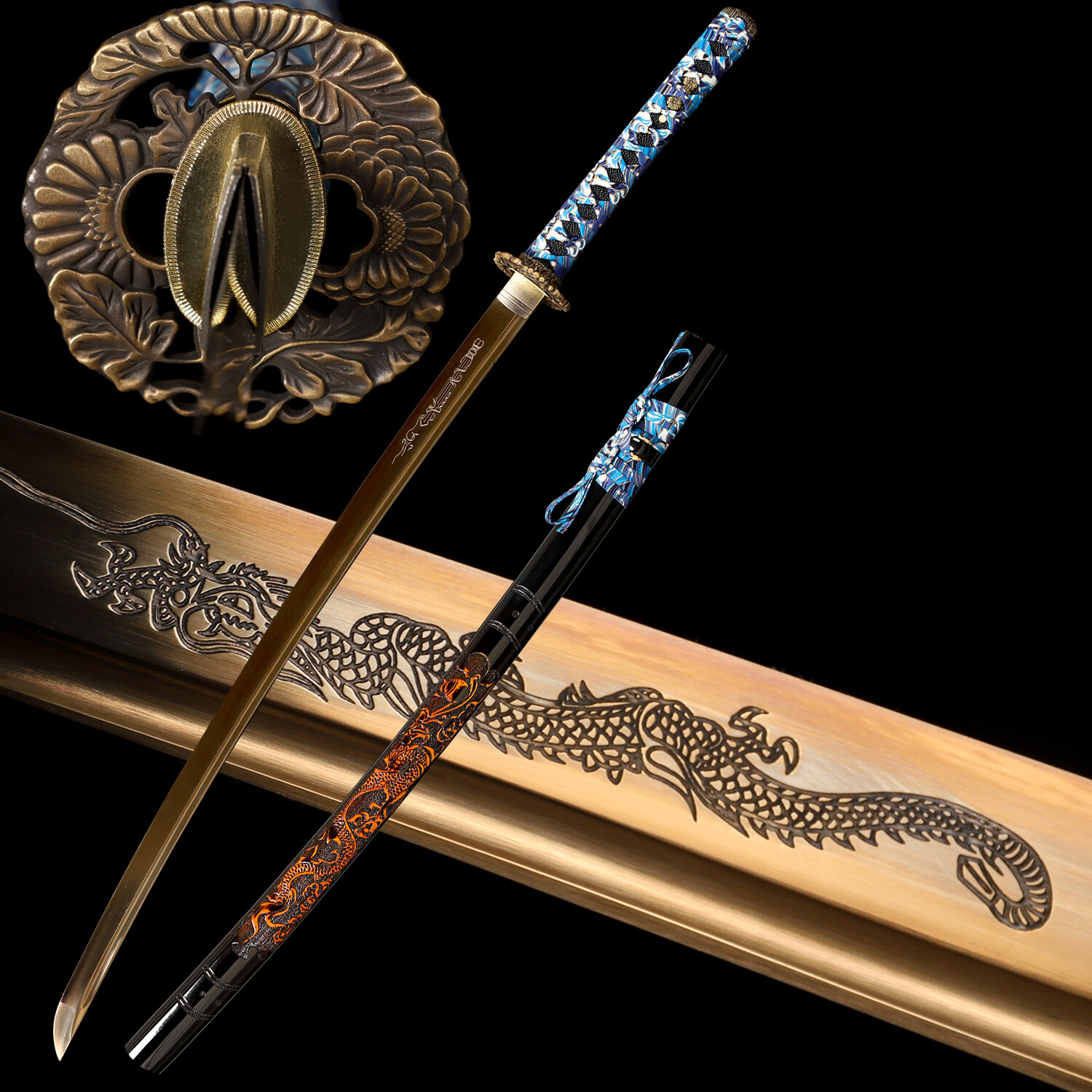 Razor Sharp Katana 1095 Steel Battle Ready Japanese Samurai Full Tang Sword