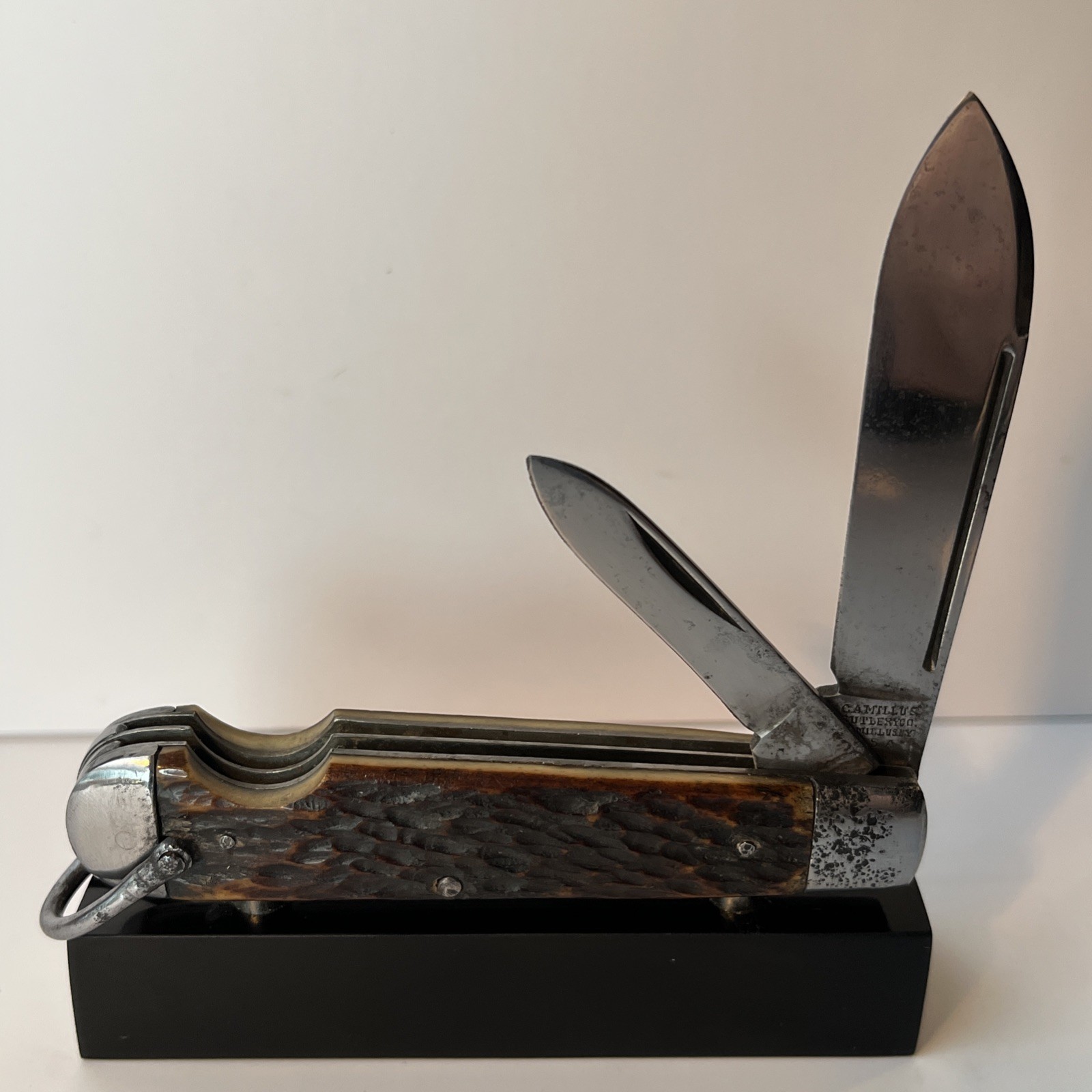 Camillus Navy Utility Knife 4-line Easy Open *1932-1940s