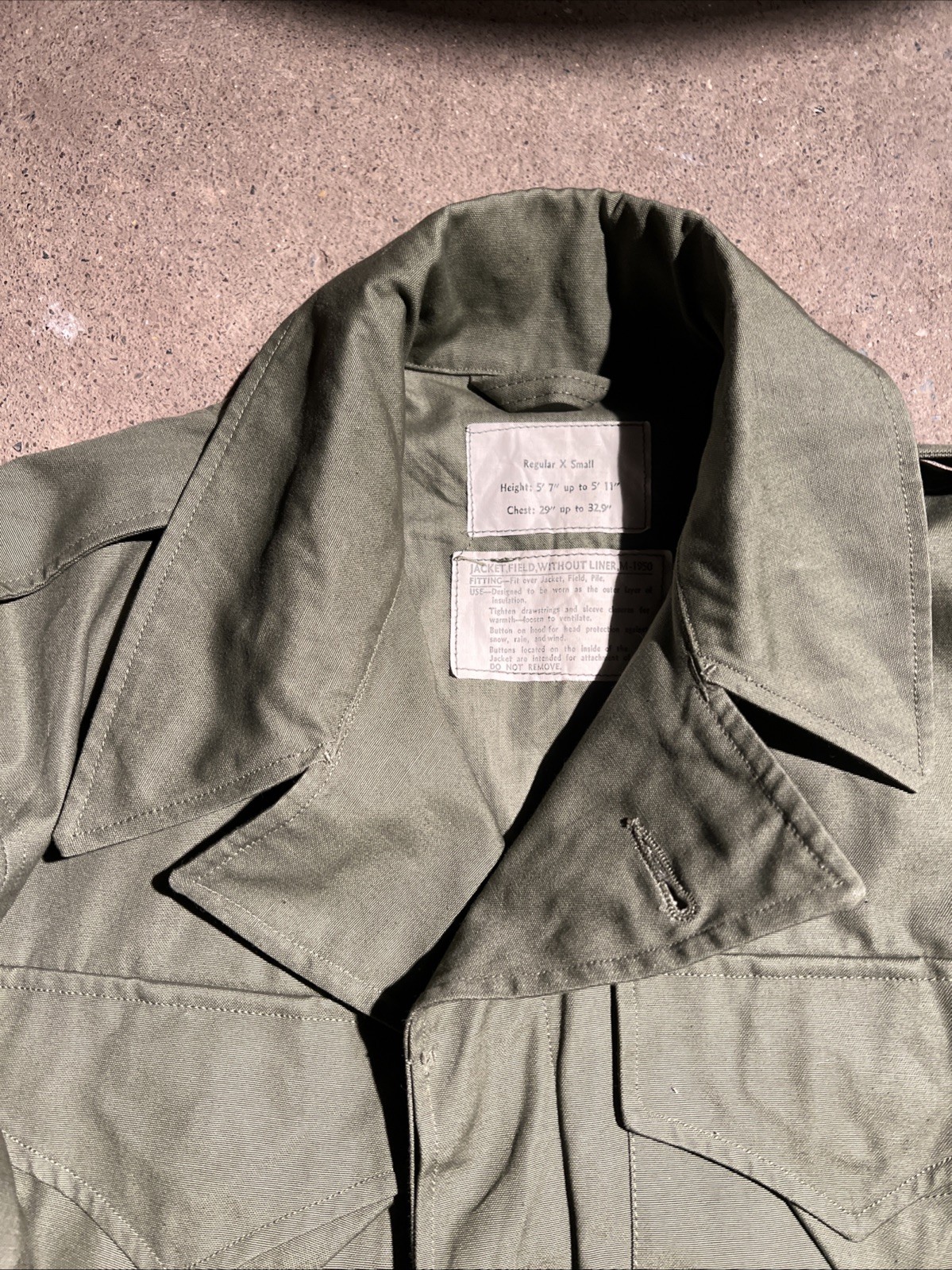 Korean War US Army 11th / 187th Airborne M-1950 Field Jacket (FF530