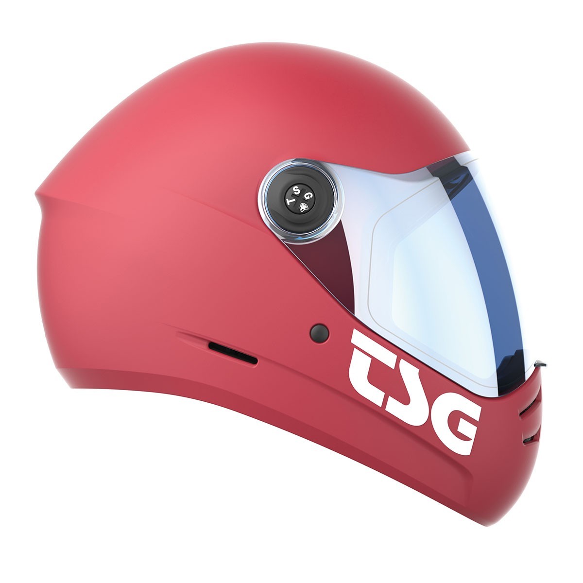 TSG Pass 2.0 Full Face Helmet Downhill Skateboarding XXL Red