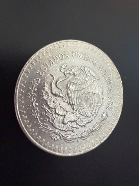 1983 MEXICO LIBERTAD ONZA 1 oz Pure Silver Uncirculated 🏛